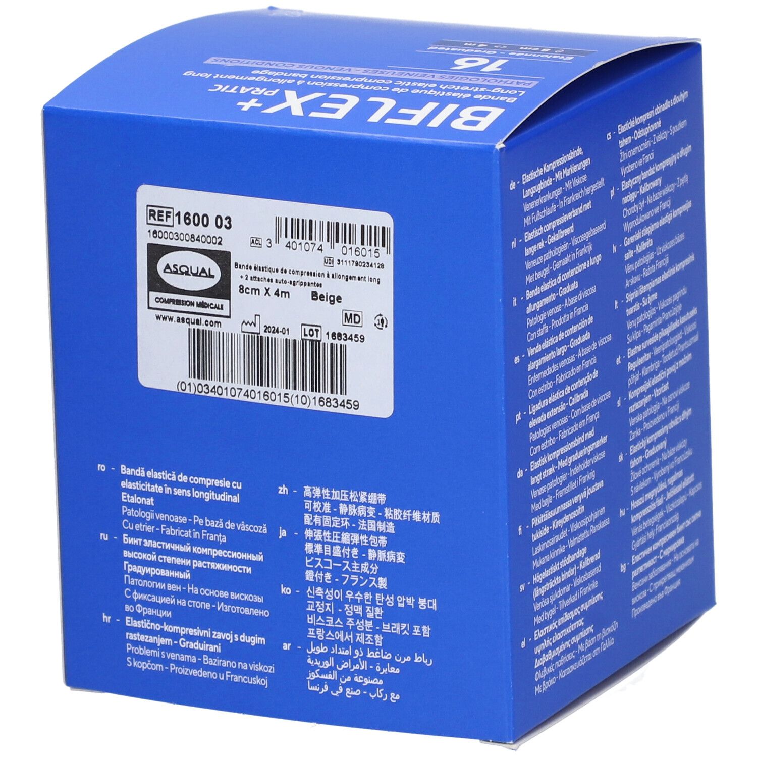 BIFLEX PLUS N° 16 Légère Pratic - Bande de compression élastique ...