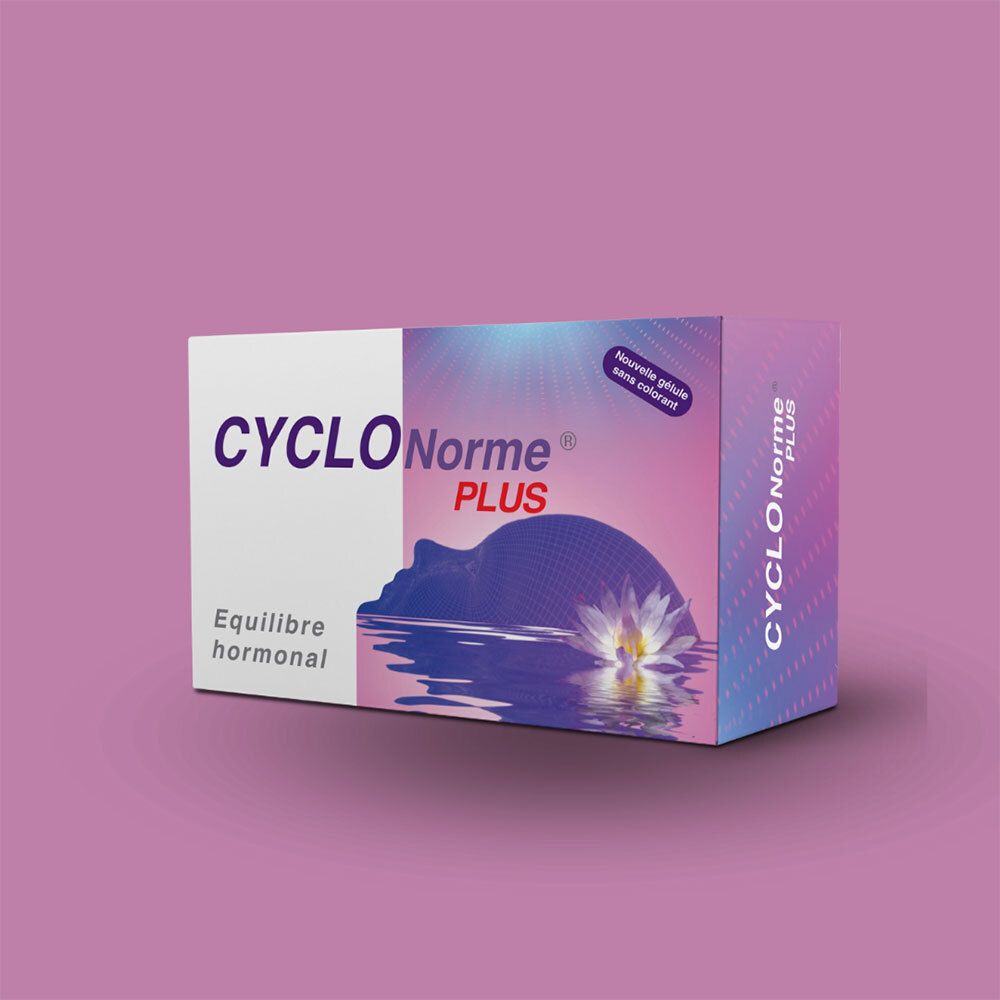 CYCLONORME Plus - Gélule, complément alimentaire à base de plantes, vitamines et minéraux