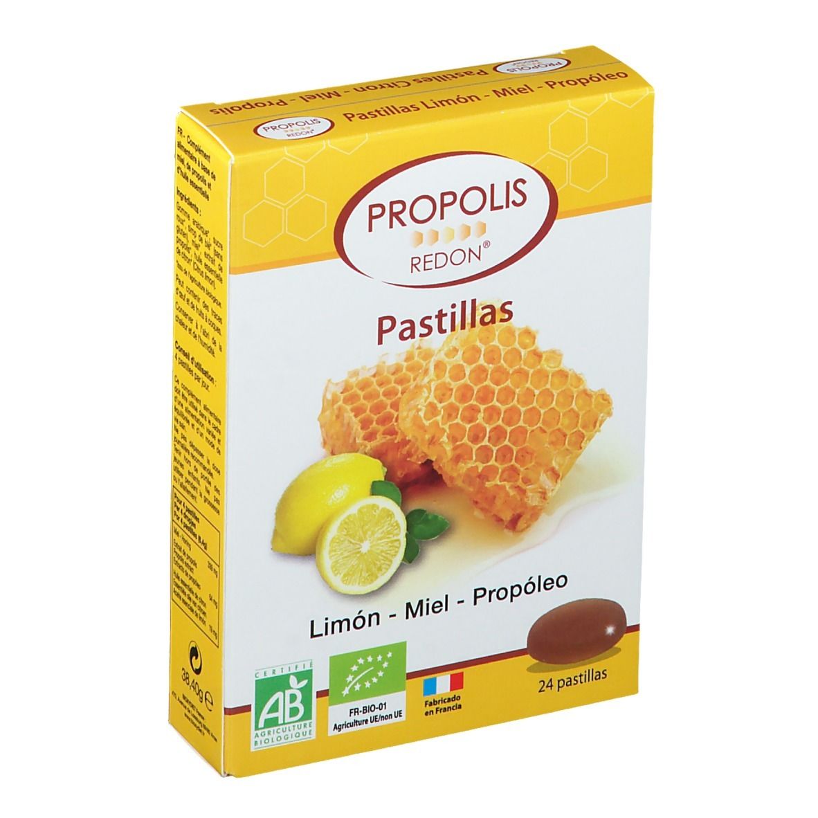 Propolis Redon® Pastilles Citron, Miel et Propolis