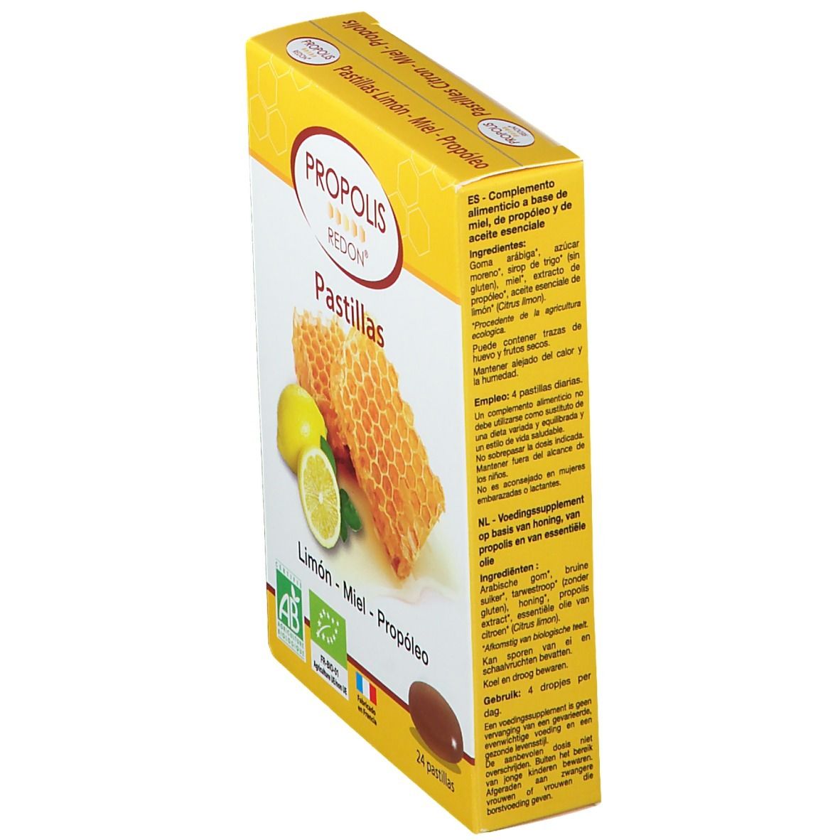 Propolis Redon® Pastilles Citron, Miel et Propolis