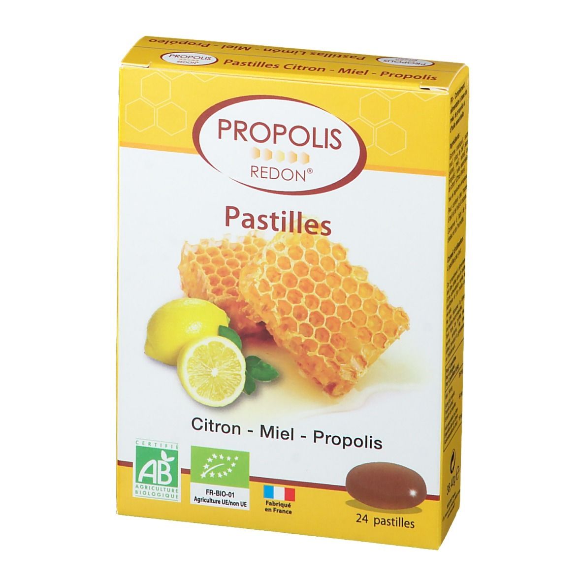 Propolis Redon® Pastilles Citron, Miel et Propolis