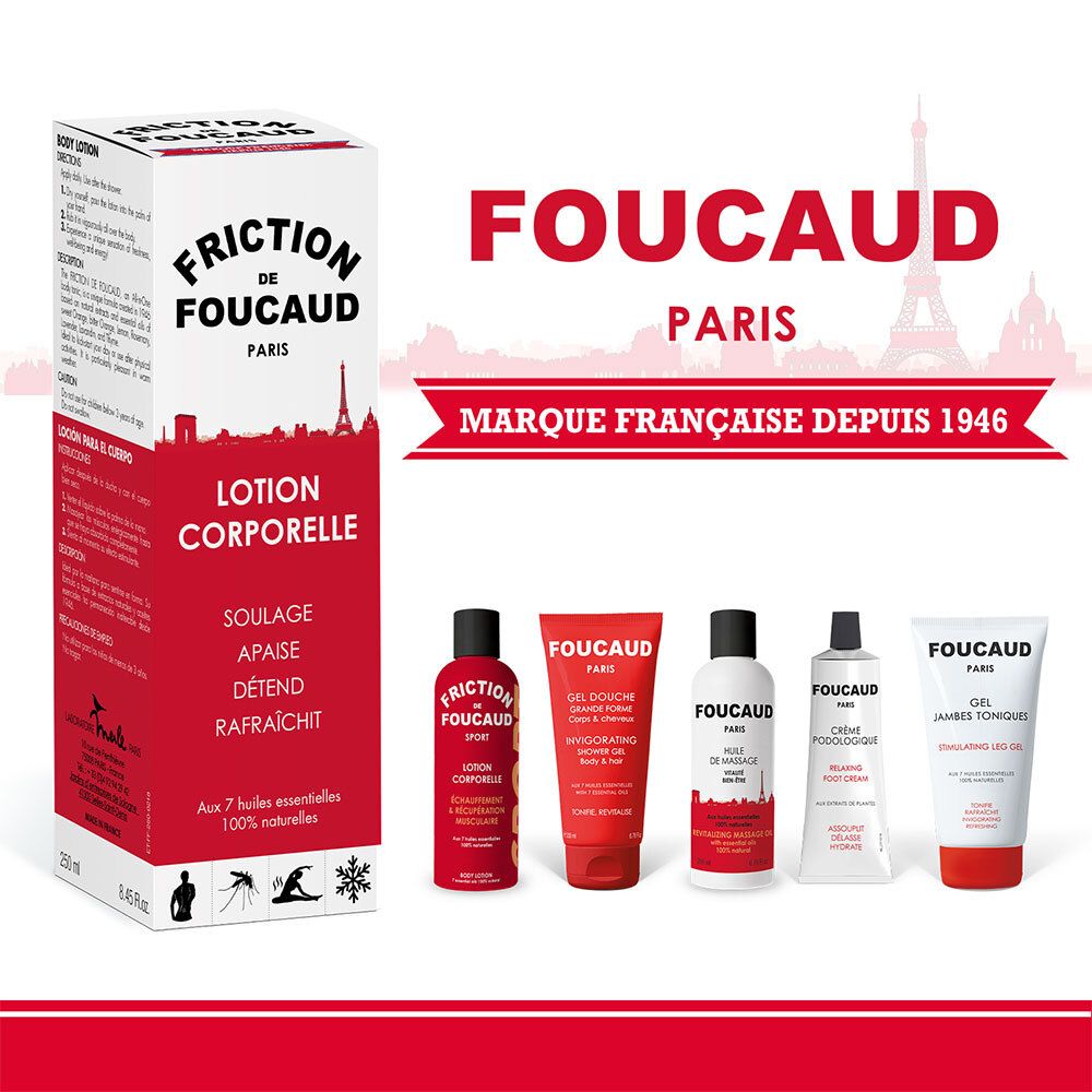 Foucaud Huile de Massage vitalité