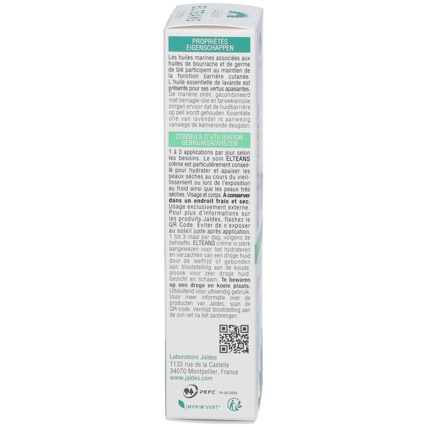 Laboratoire Jaldes ELTEANS Crème