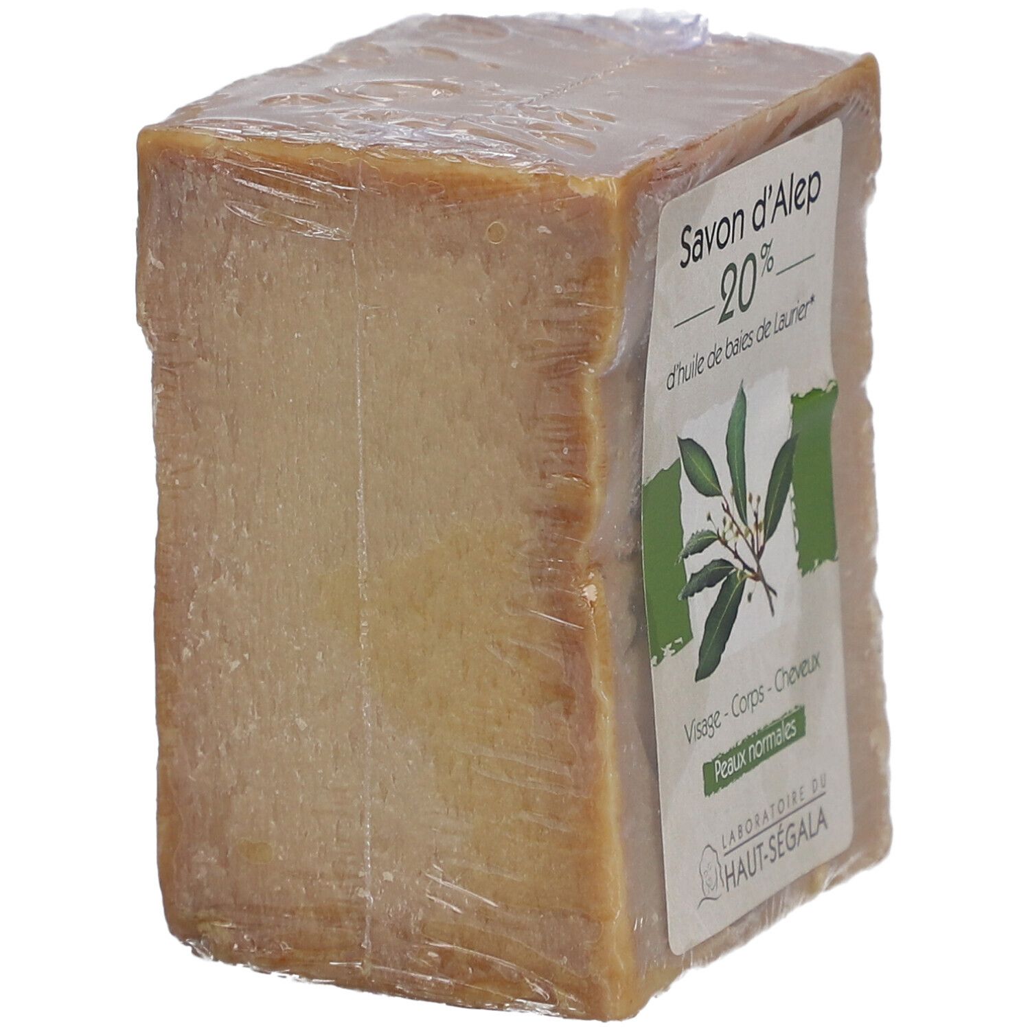 Laboratoire du Haut-Ségala Savon d'Alep 20% Baies de Laurier