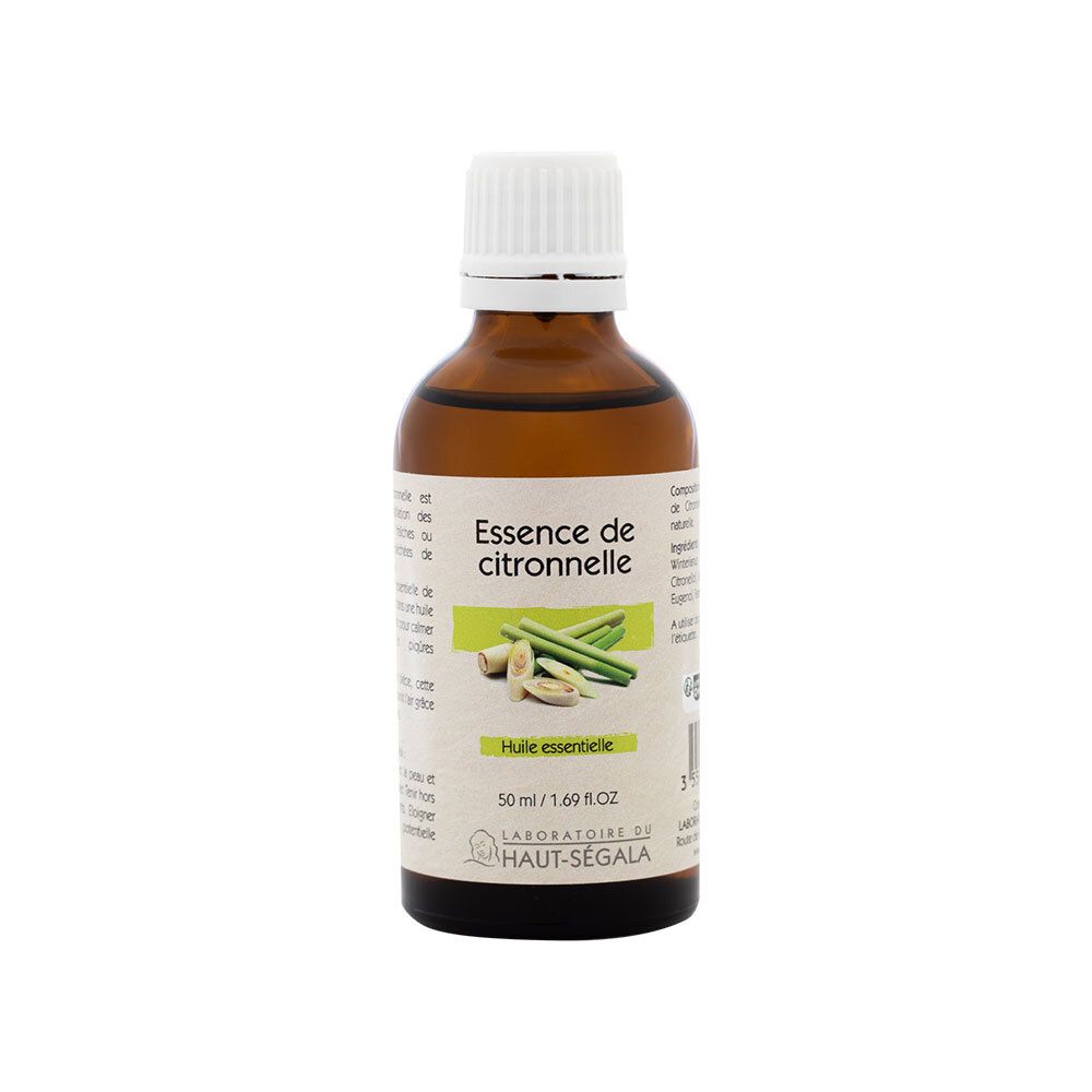 Laboratoire du Haut-Ségala Essence de Citronnelle Huile Essentielle
