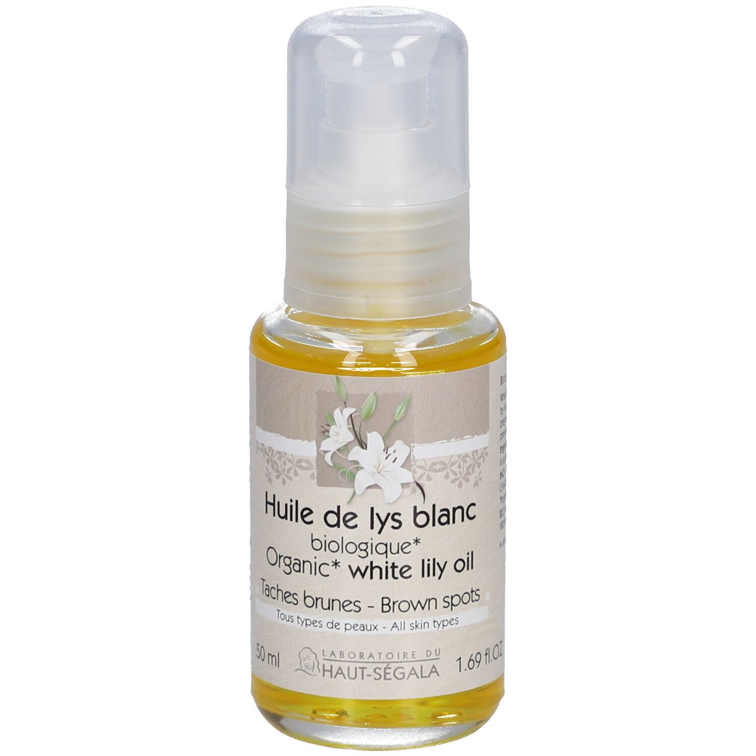 Laboratoire du Haut-Ségala Huile de Lys Blanc Bio