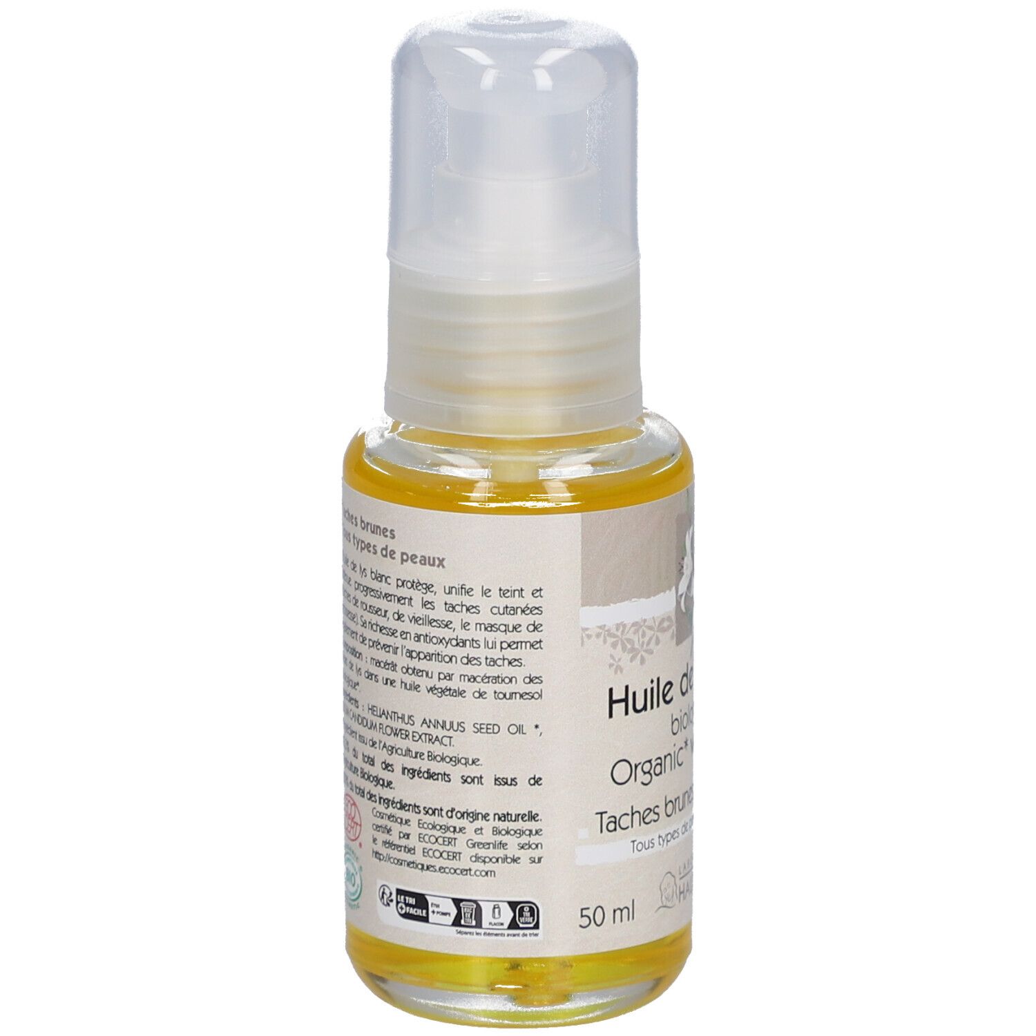 Laboratoire du Haut-Ségala Huile de Lys Blanc Bio