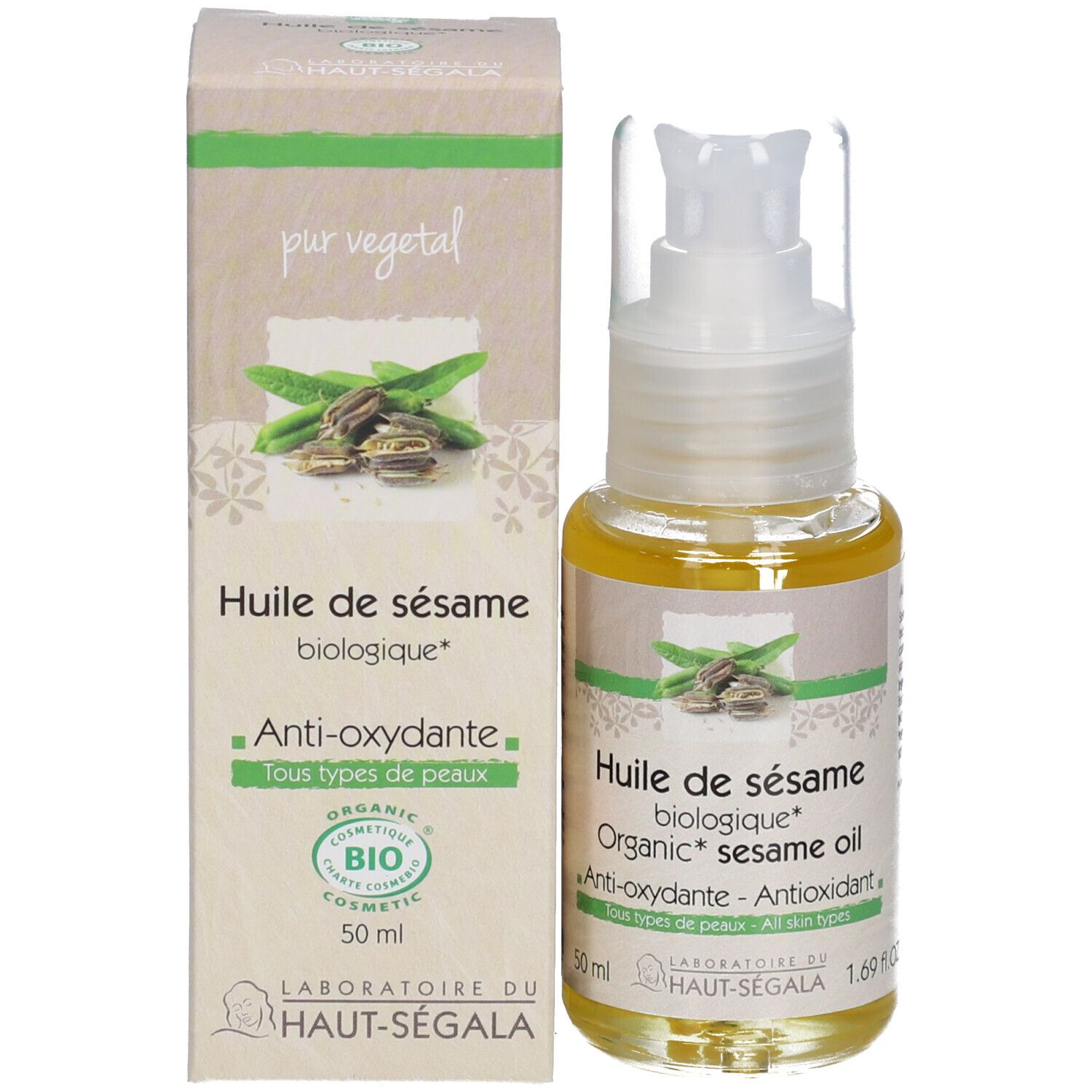 Laboratoire du Haut-Ségala Huile de Sésame Bio