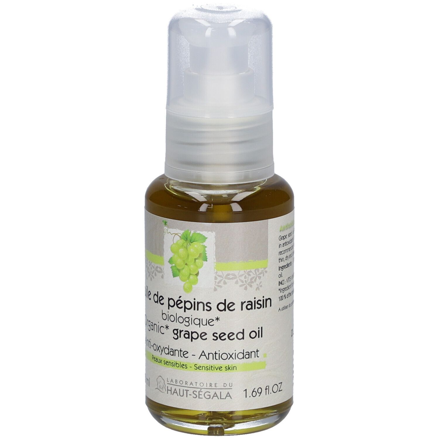 Laboratoire du Haut-Ségala Huile de Pépins de Raisin Bio