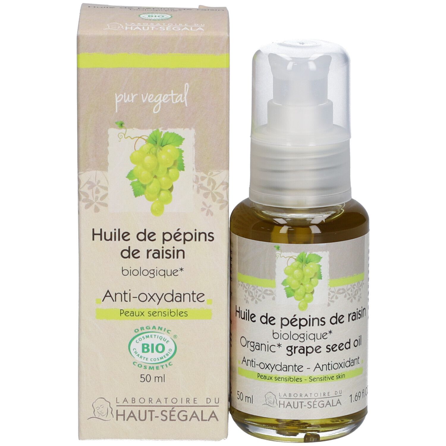 Laboratoire du Haut-Ségala Huile de Pépins de Raisin Bio