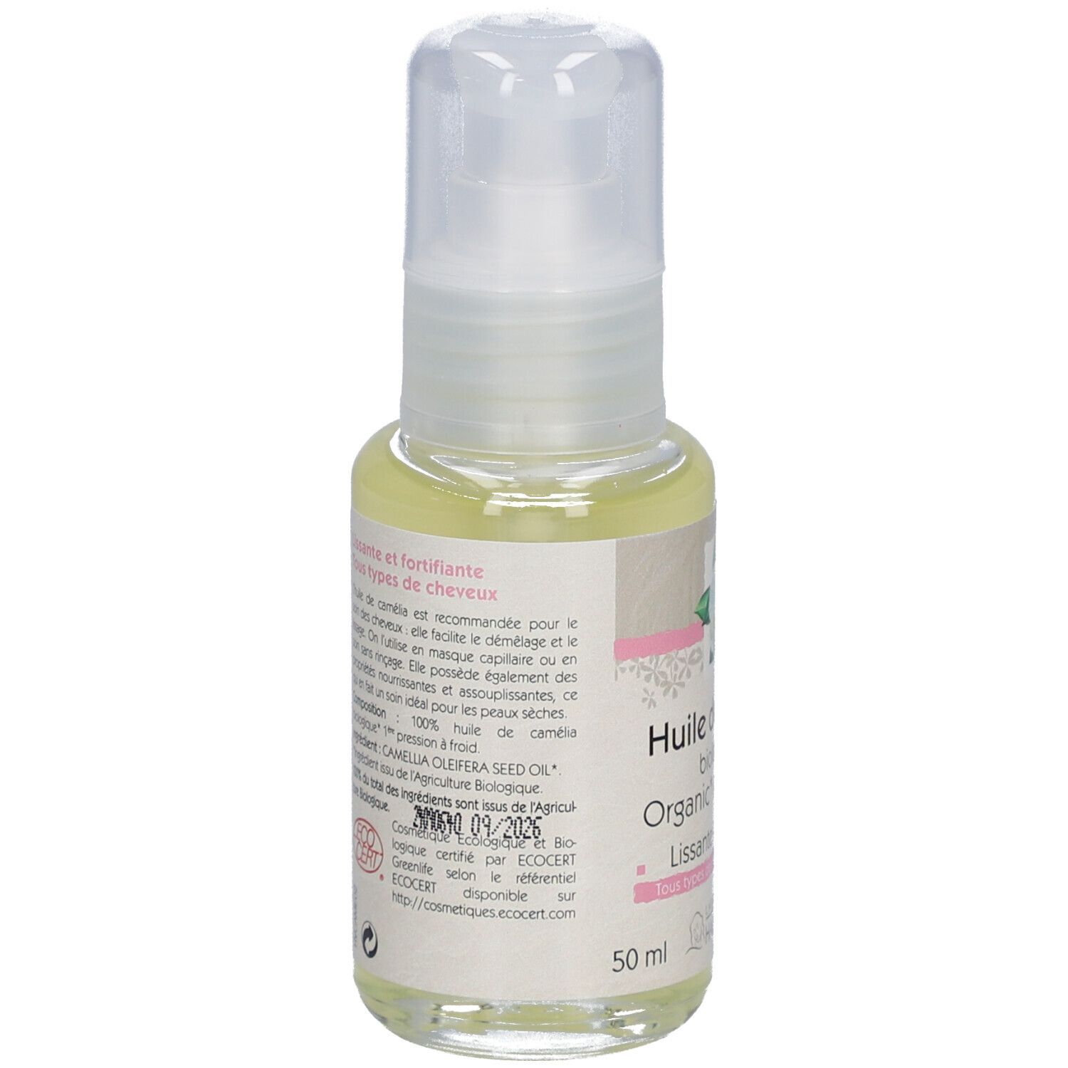 Laboratoire du Haut-Ségala Huile de Camélia Bio