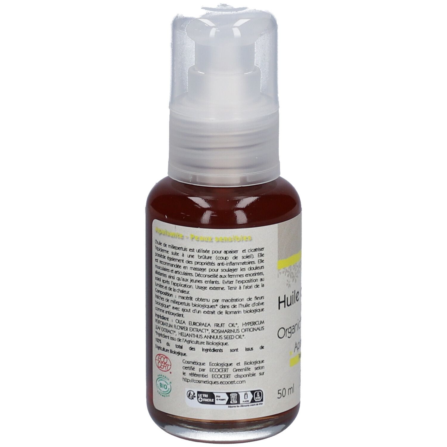 Laboratoire du Haut-Ségala Huile végétale de millepertuis Bio