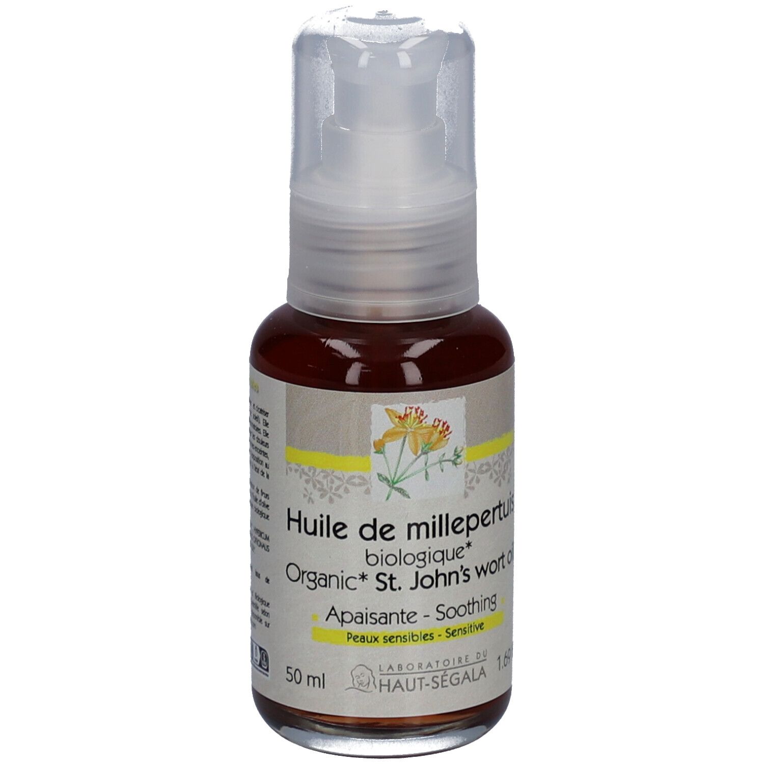 Laboratoire du Haut-Ségala Huile végétale de millepertuis Bio