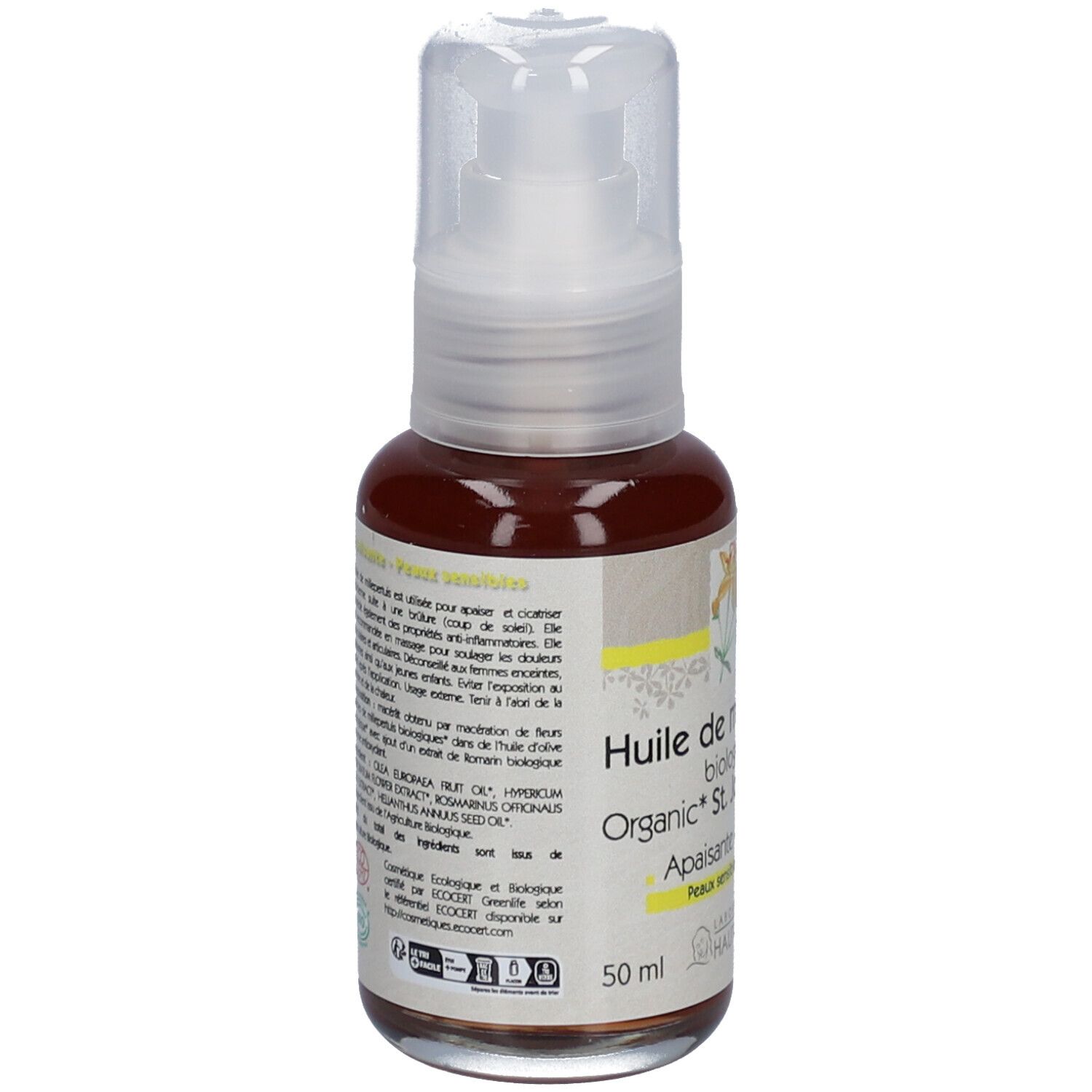 Laboratoire du Haut-Ségala Huile végétale de millepertuis Bio