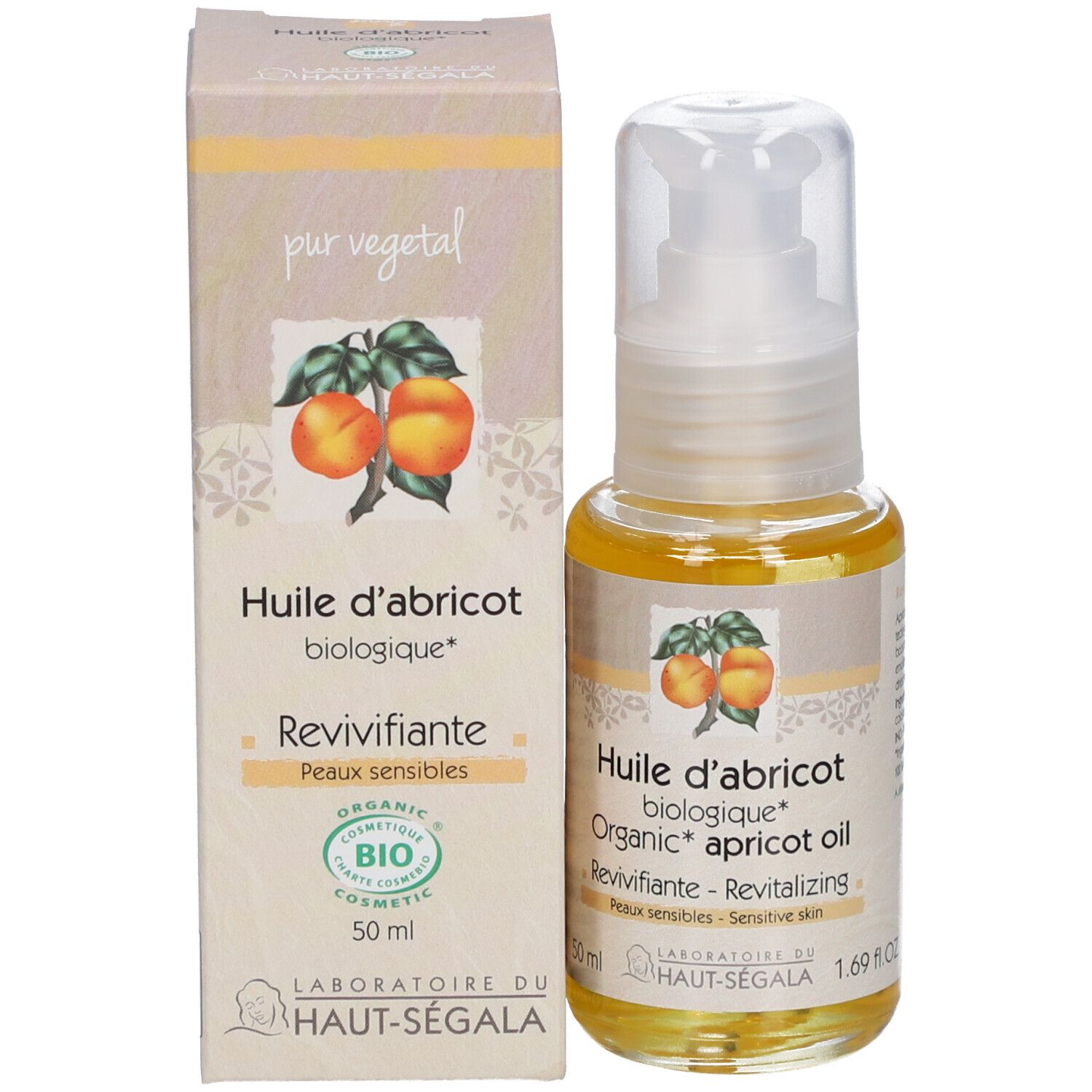 Laboratoire du Haut-Ségala Huile d'Abricot Bio