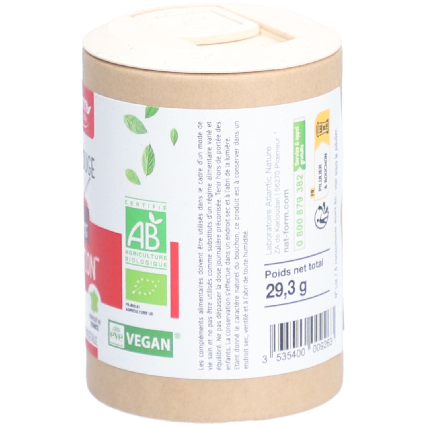 Nat&Form Vigne Rouge Bio Circulation