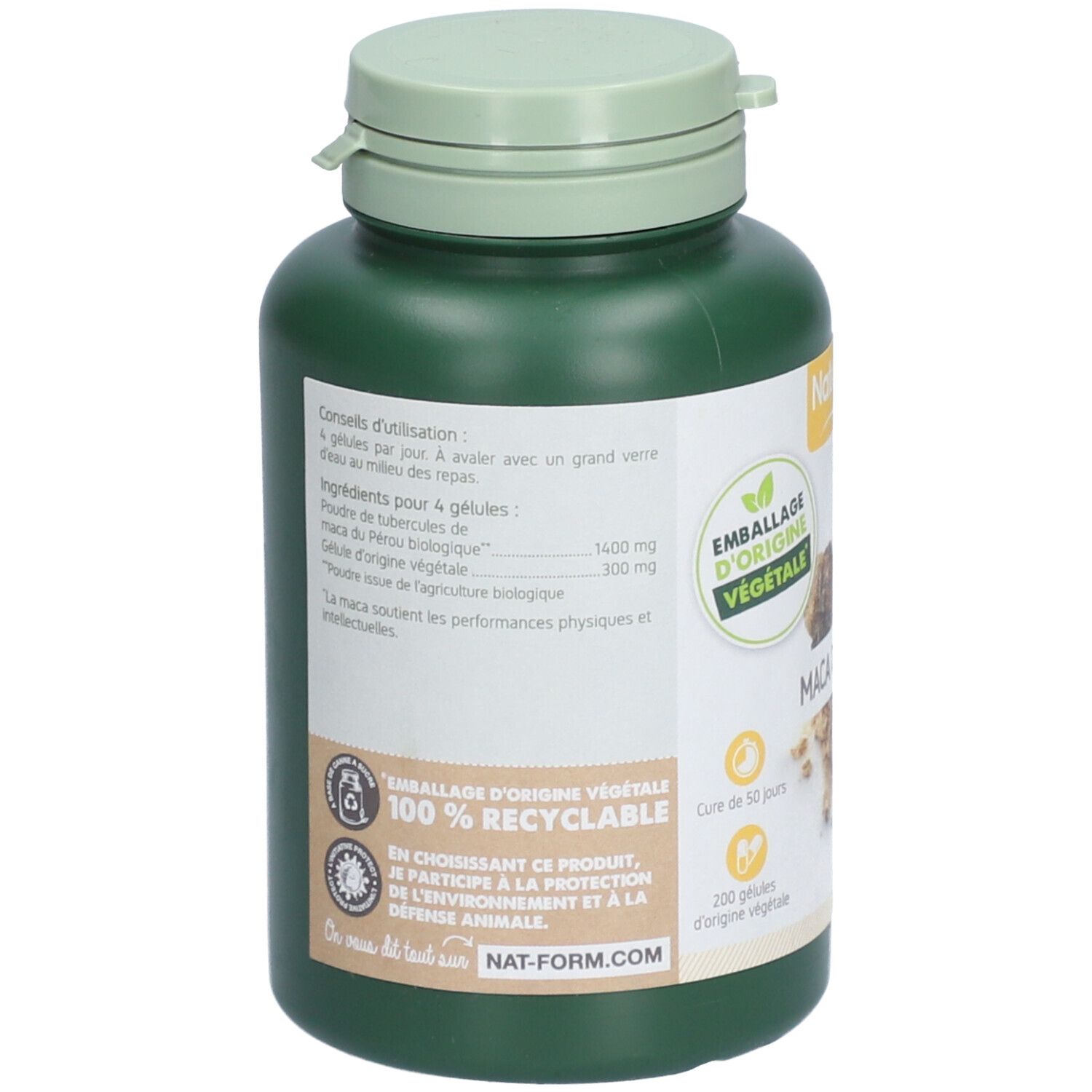 Nat&Form MACA DU PÉROU BIO