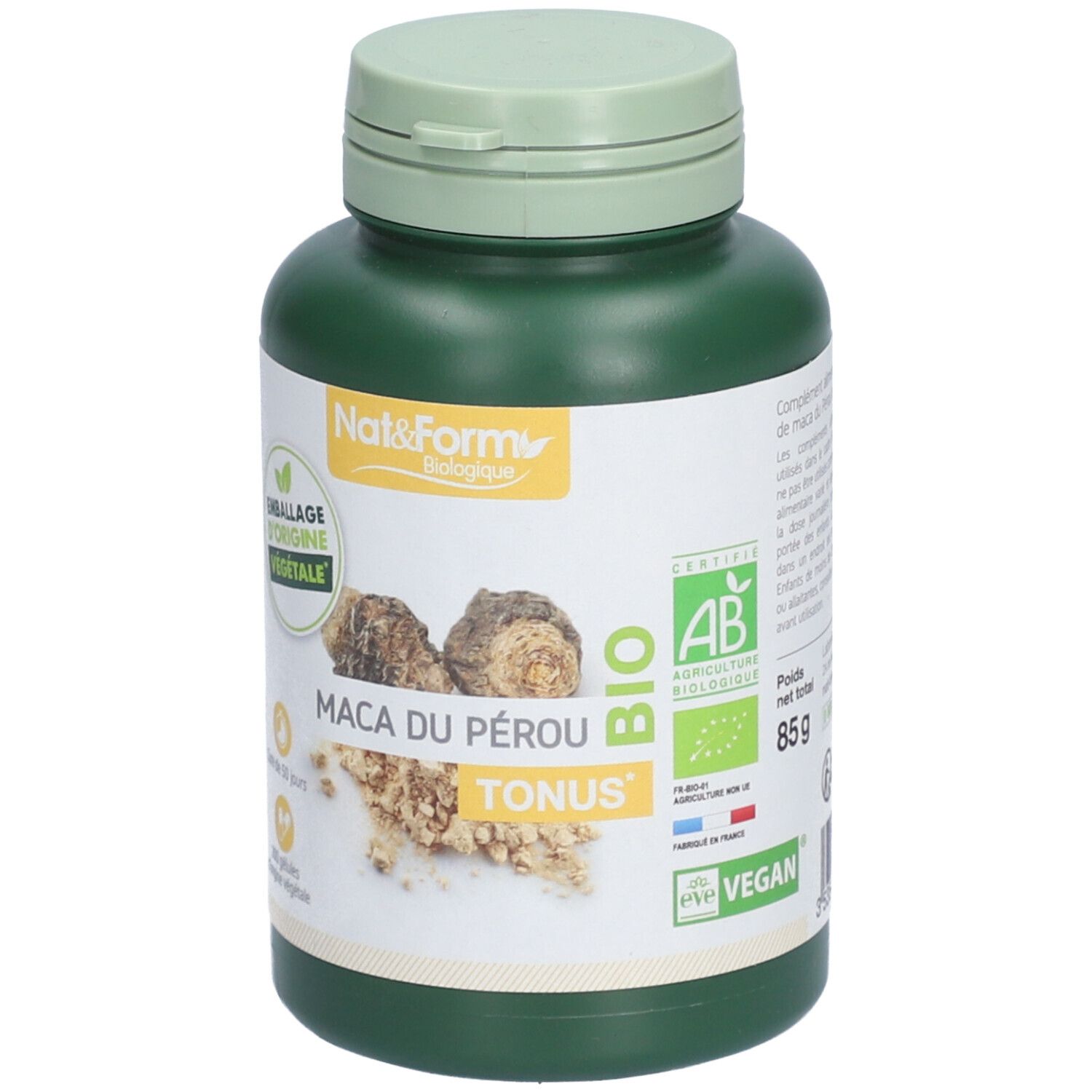 Nat&Form MACA DU PÉROU BIO