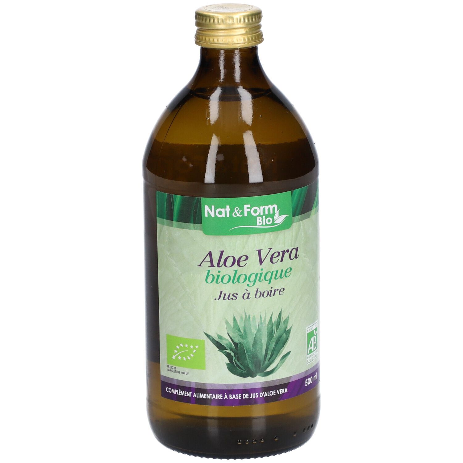 Nat&Form Aloe Vera biologique