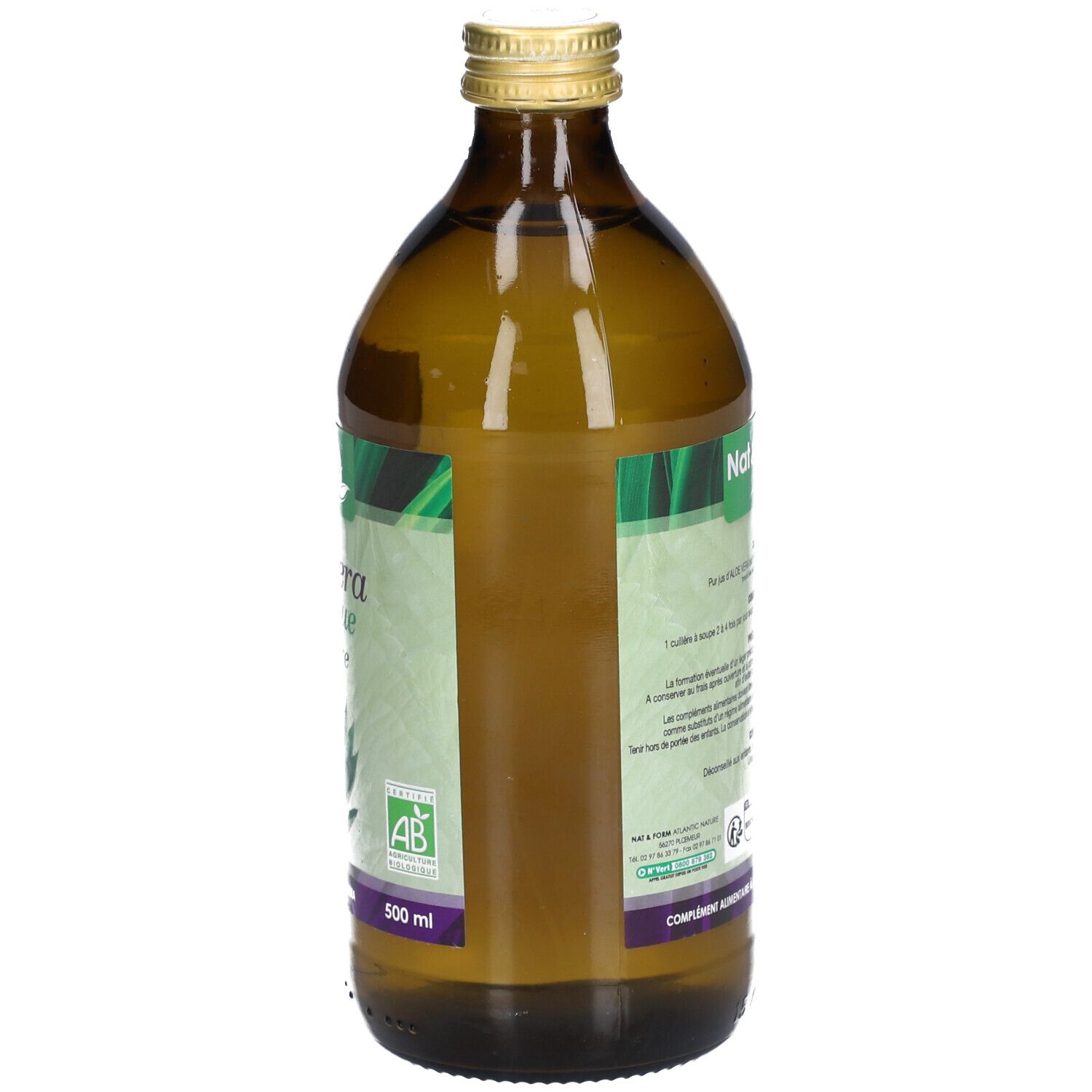 Nat&Form Aloe Vera biologique