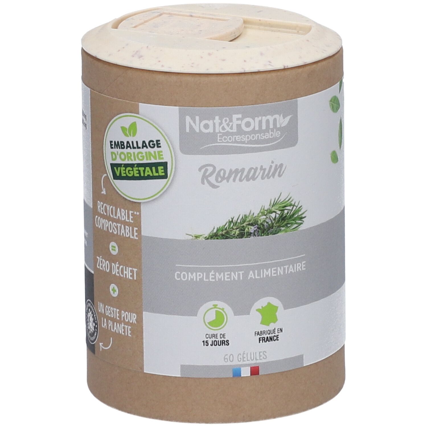 Nat&Form Romarin en gélules