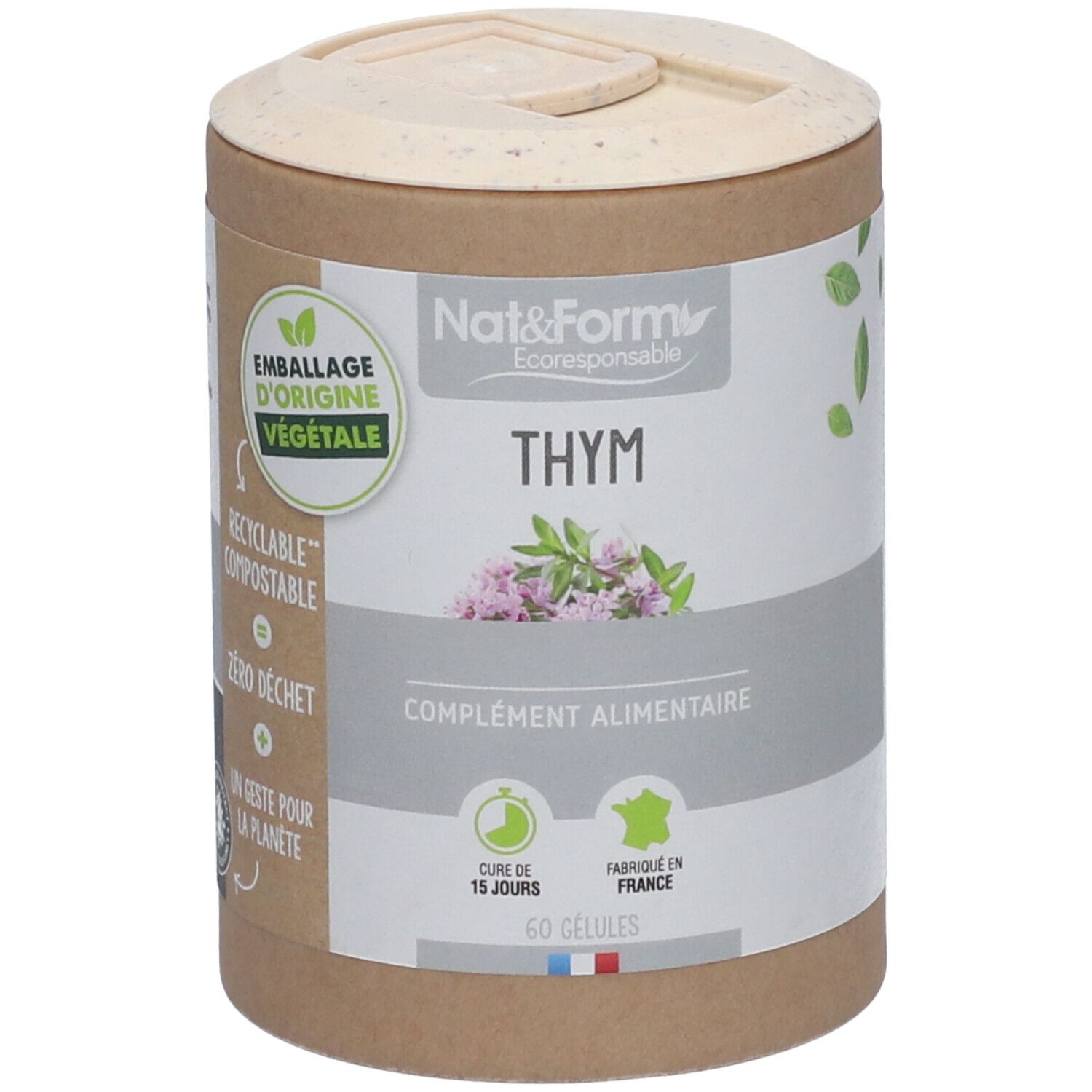 Nat&Form Thym en gélules
