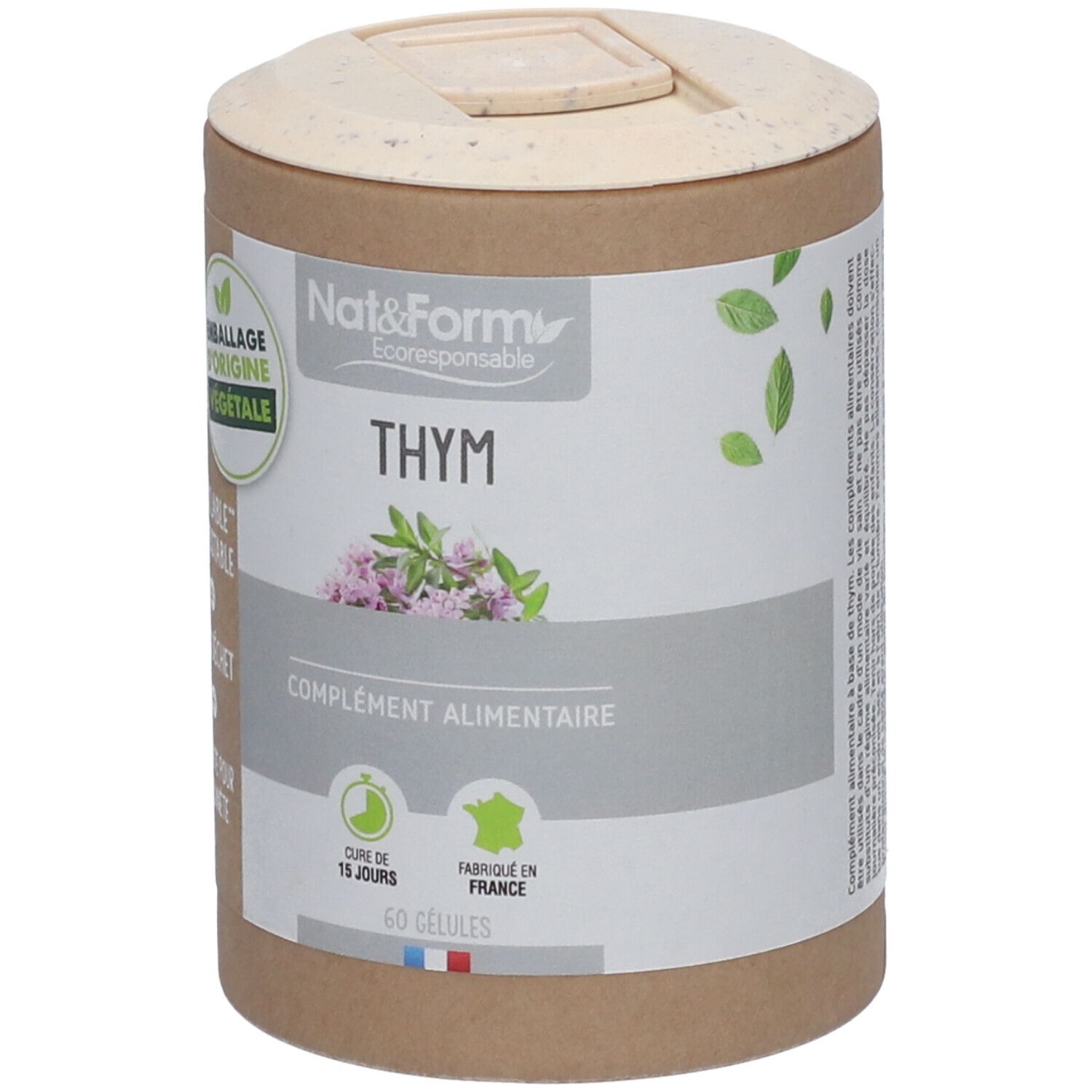 Nat&Form Thym en gélules