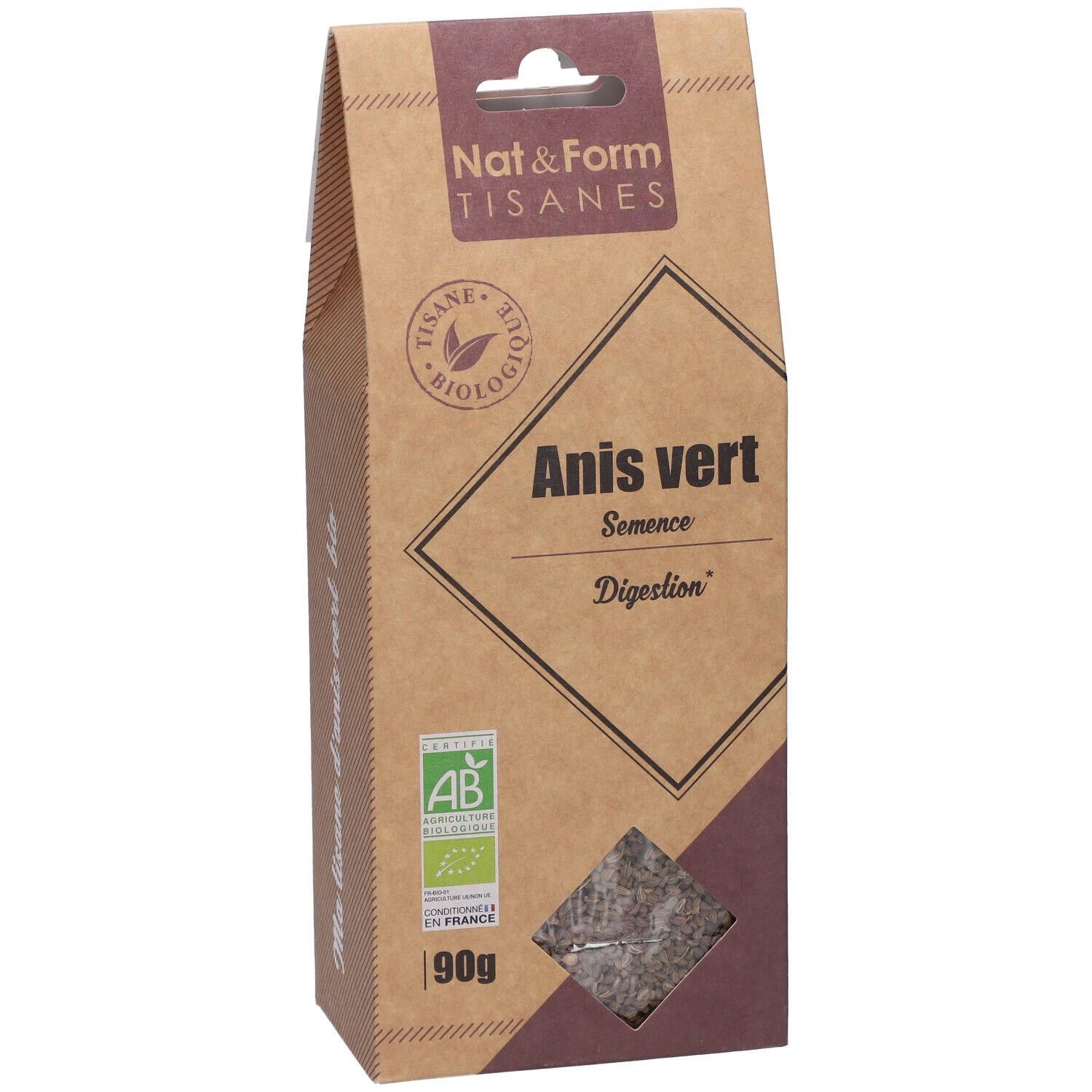 Nat&Form Tisane Anis vert bio