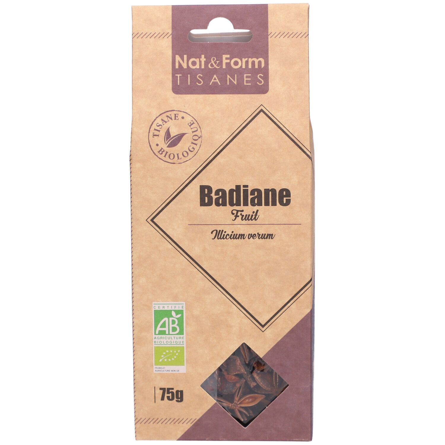 Nat&Form Tisane Badiane bio