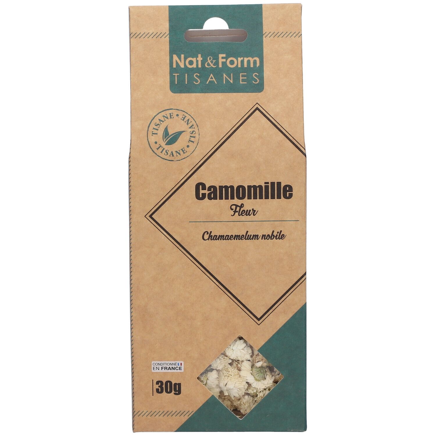 Nat & Form Tisane Camomille 30g