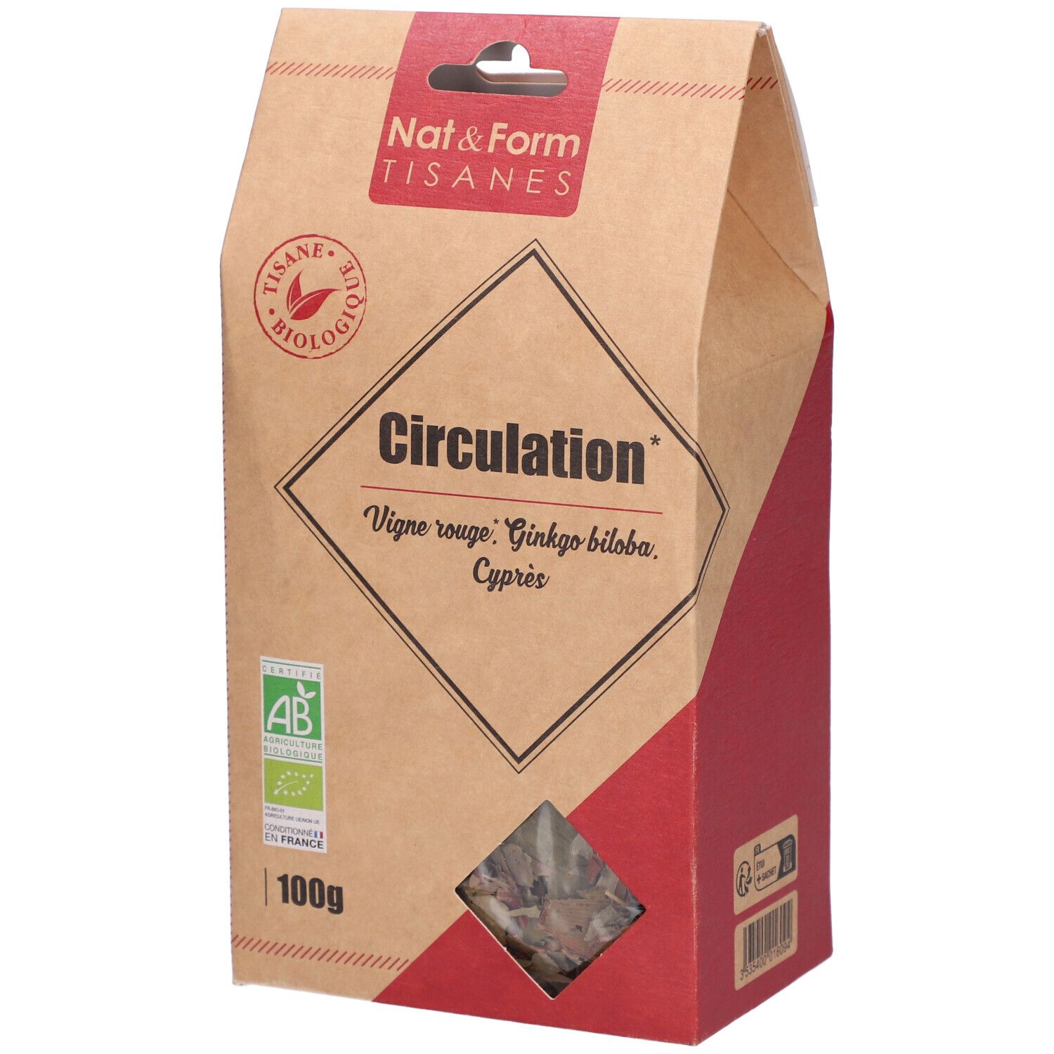 Nat&Form Tisane Circulation bio