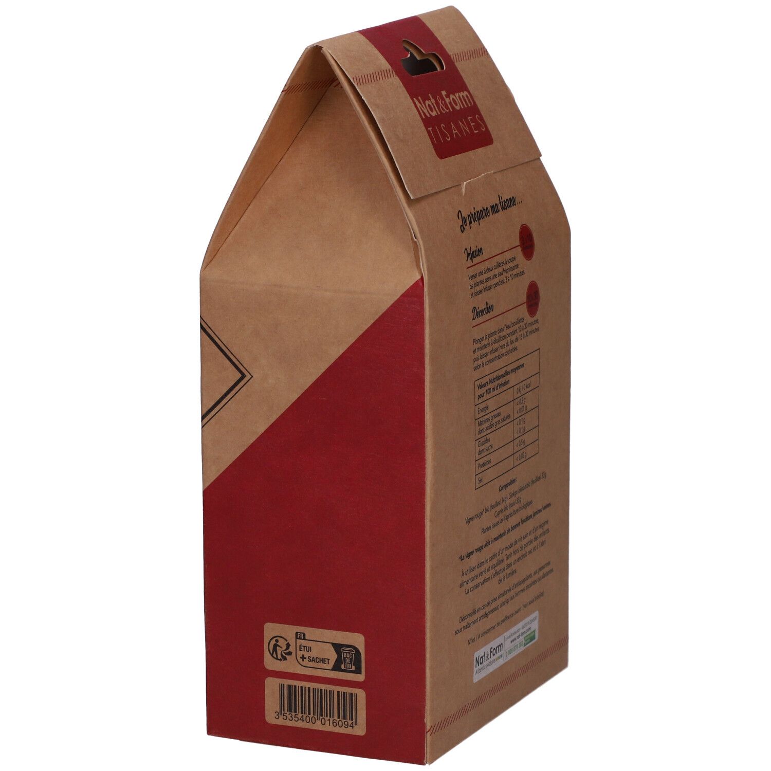 Nat&Form Tisane Circulation bio