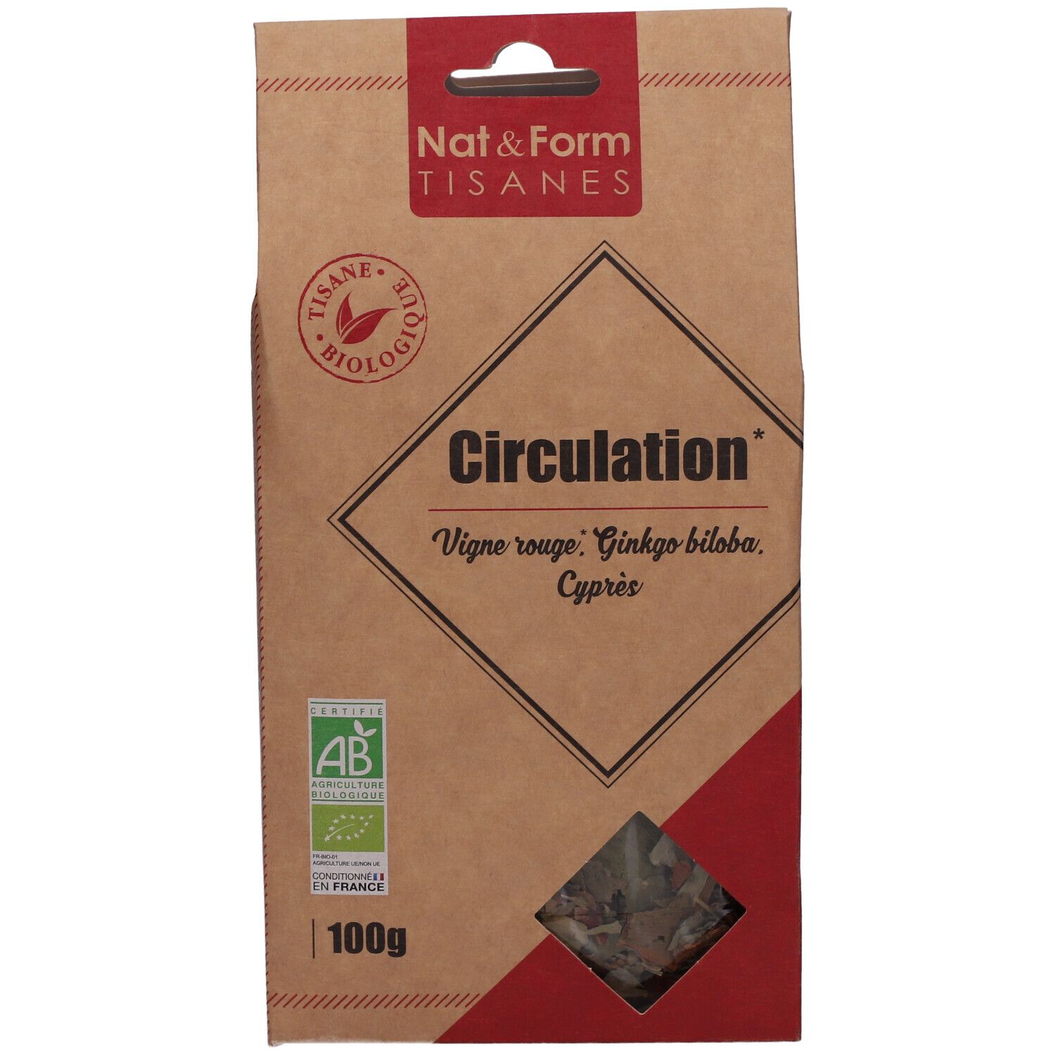 Nat&Form Tisane Circulation bio