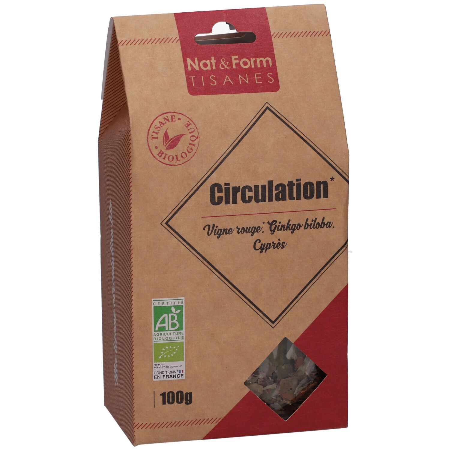 Nat&Form Tisane Circulation bio