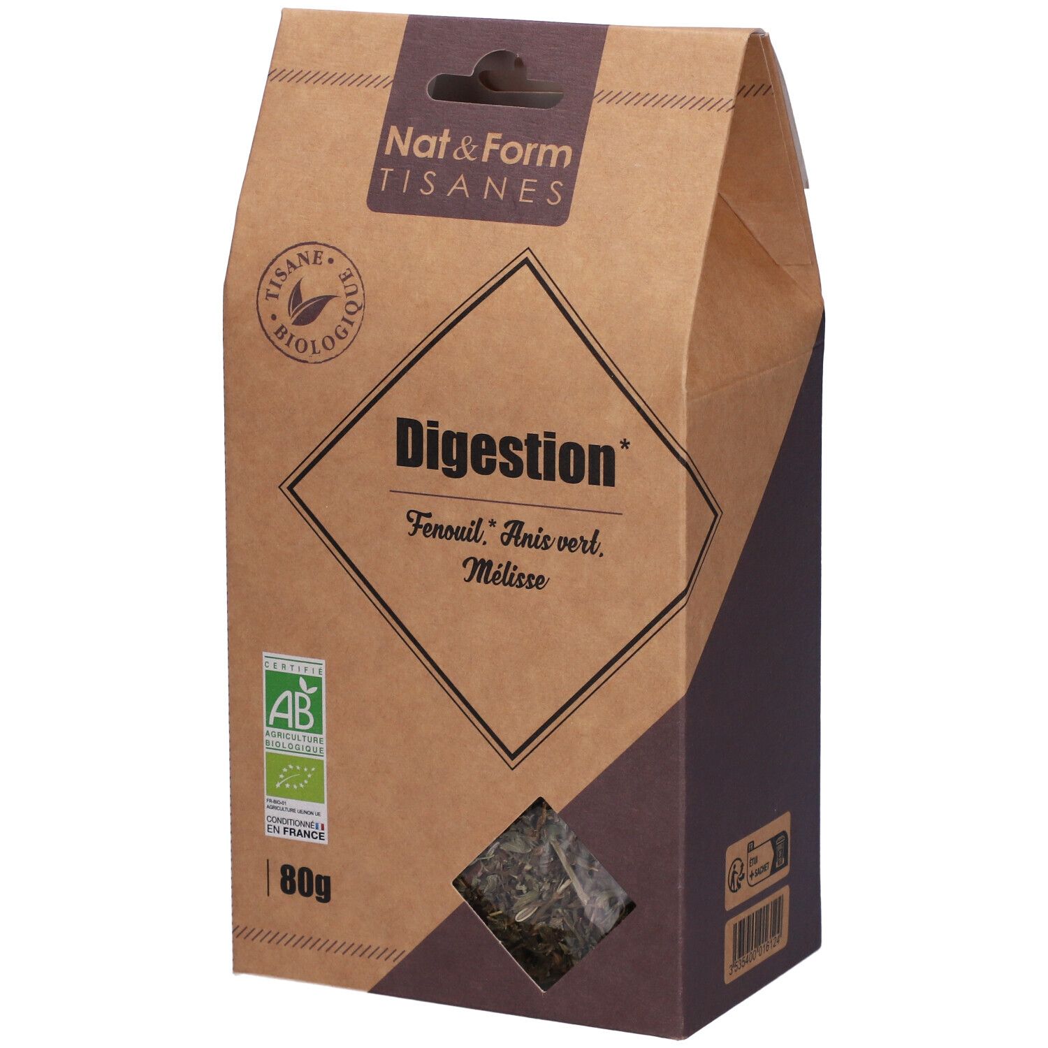 Nat&Form Tisane Digestion bio