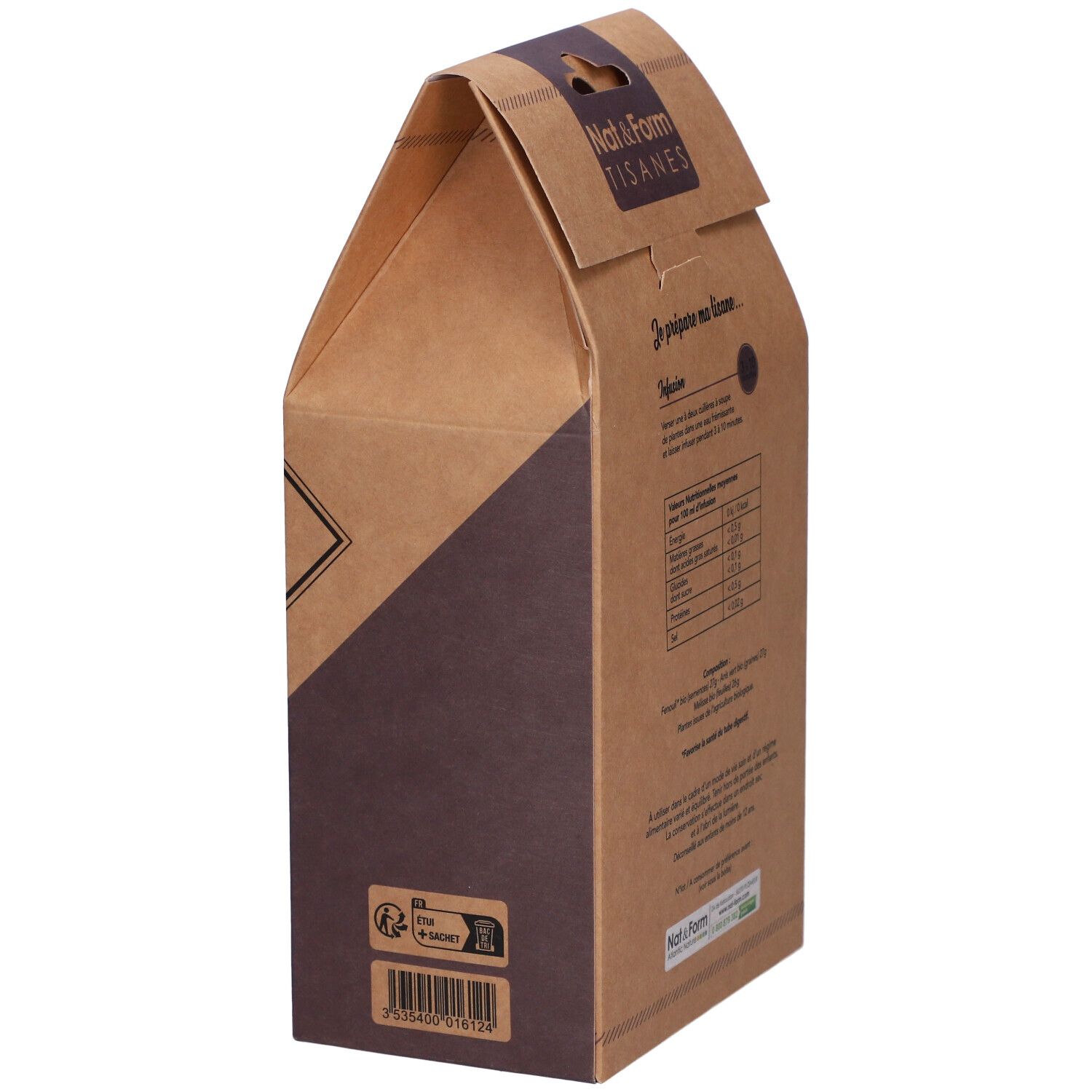 Nat&Form Tisane Digestion bio