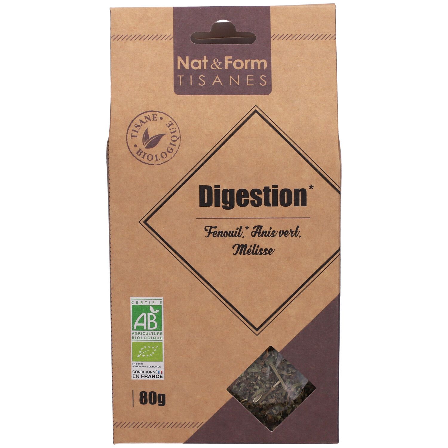 Nat&Form Tisane Digestion bio
