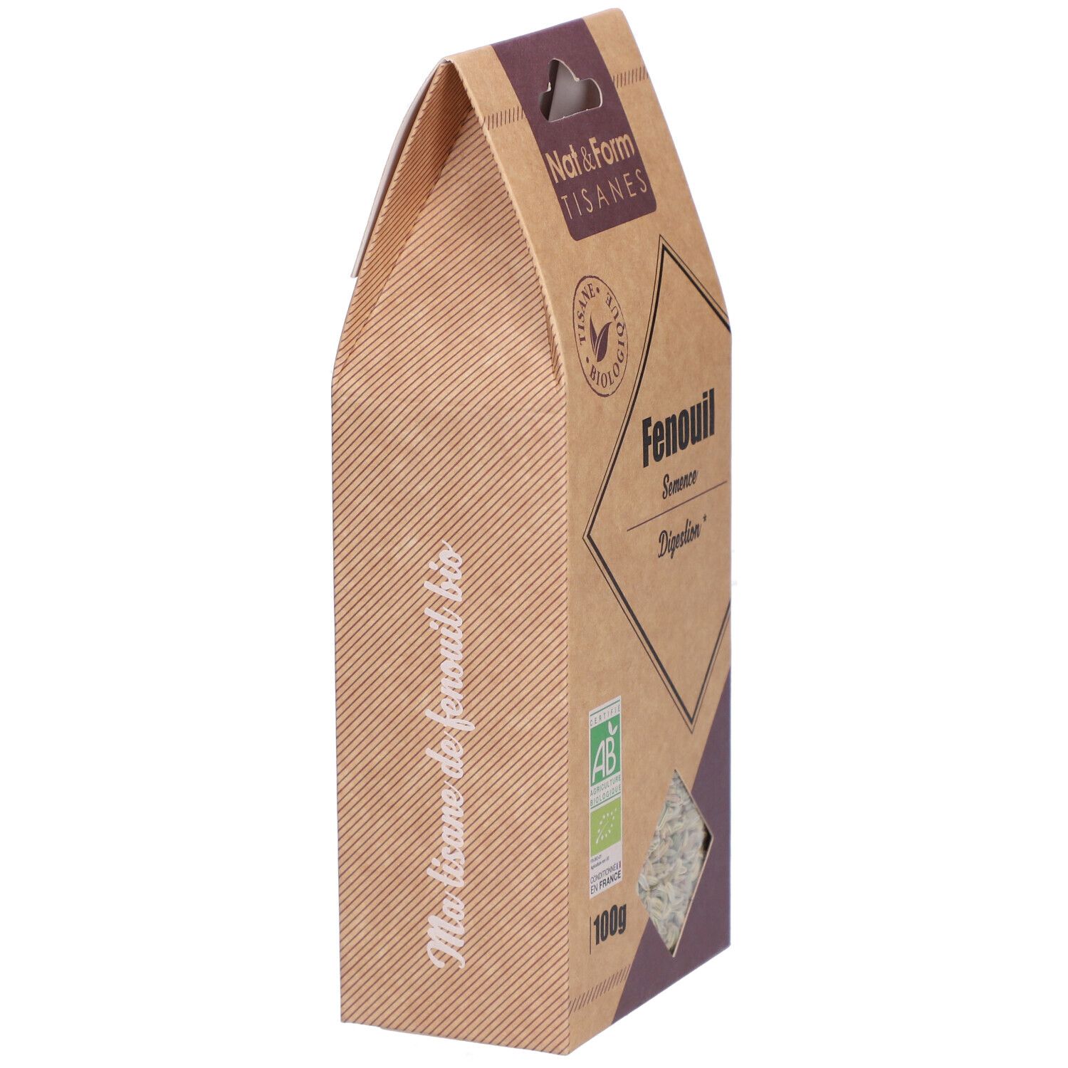 Nat&Form Tisane Fenouil bio