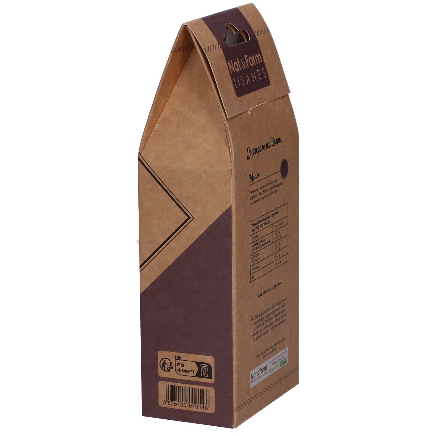Nat&Form Tisane Fenouil bio