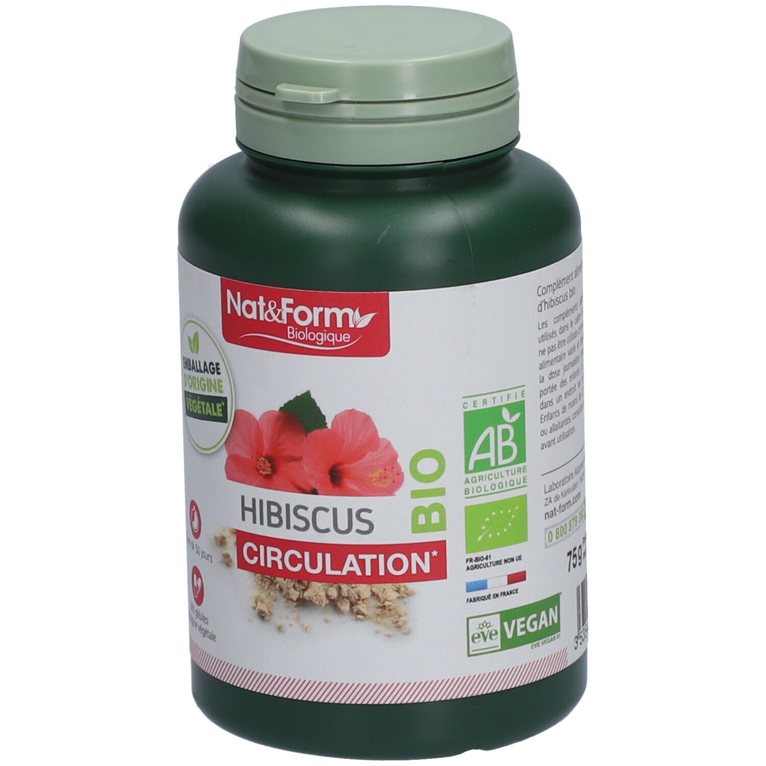 Nat&Form HIBISCUS Bio