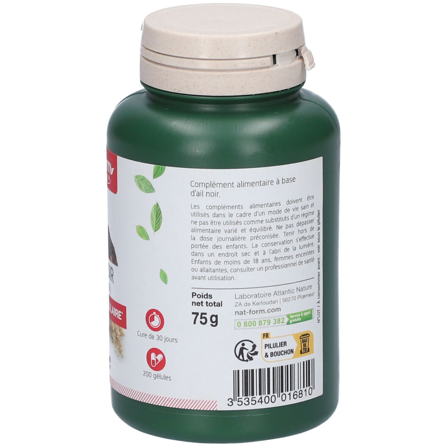 Nat&Form AIL NOIR (FERMENTÉ)