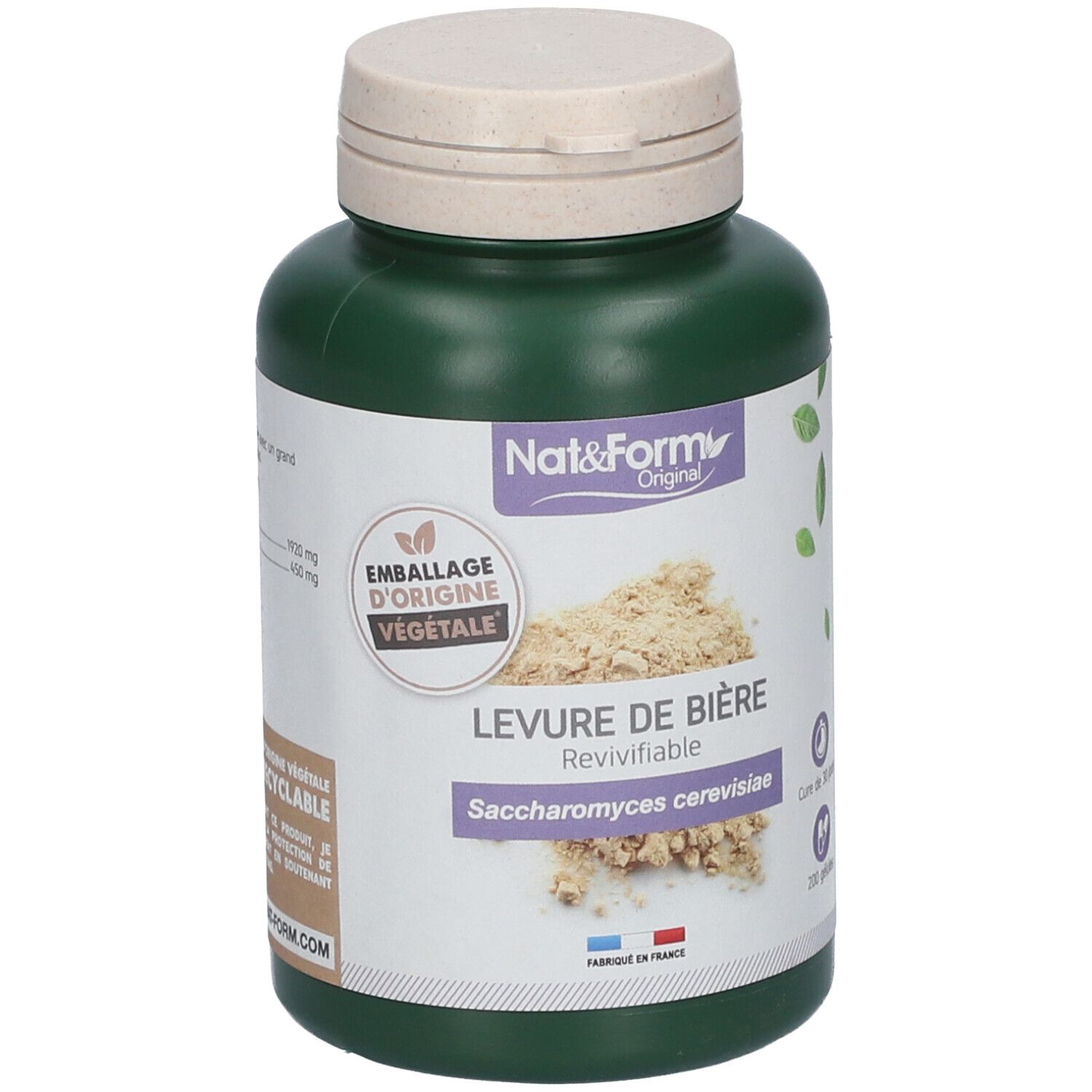 Nat & Form Original Levure de bière revivifiable