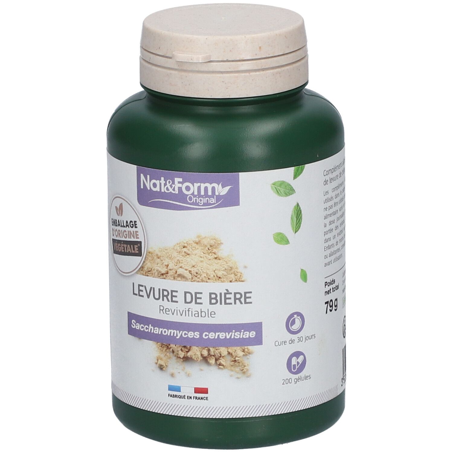 Nat & Form Original Levure de bière revivifiable