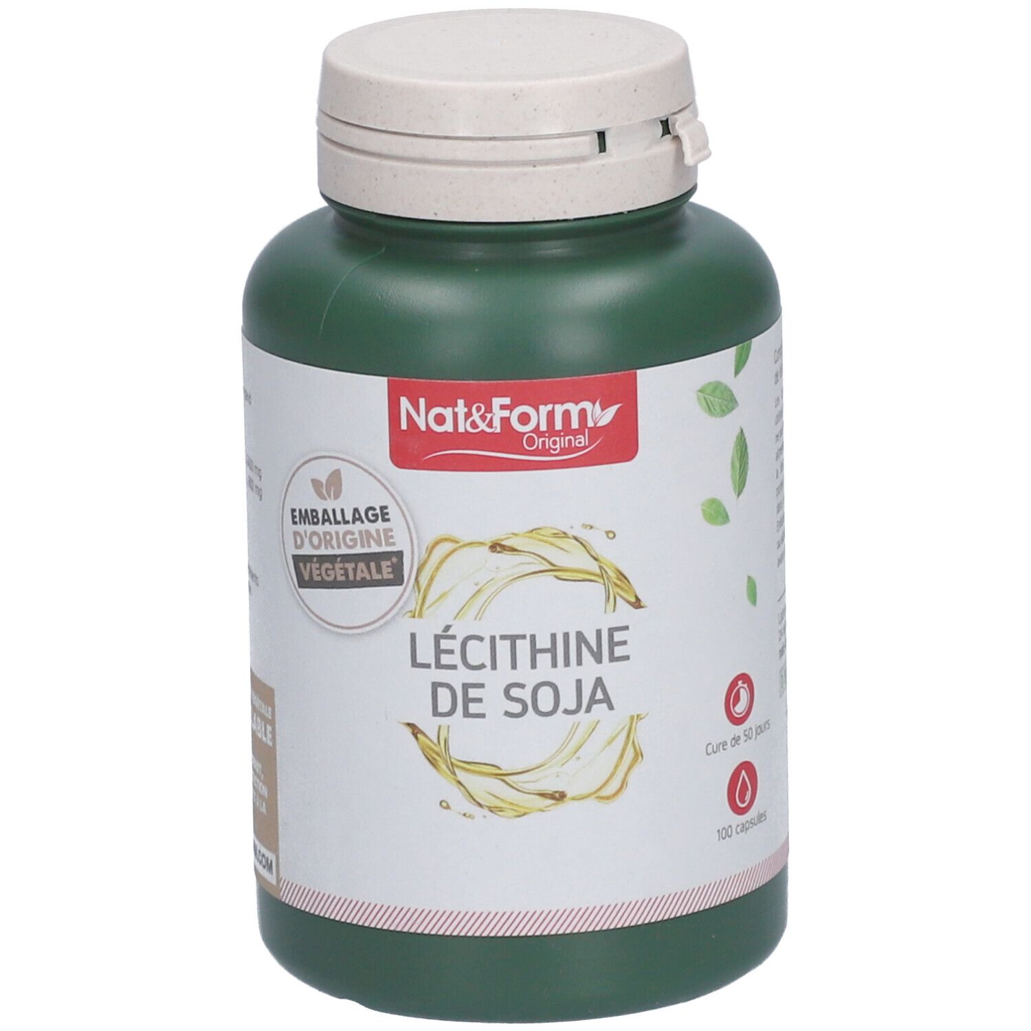 Nat&Form LÉCITHINE DE SOJA