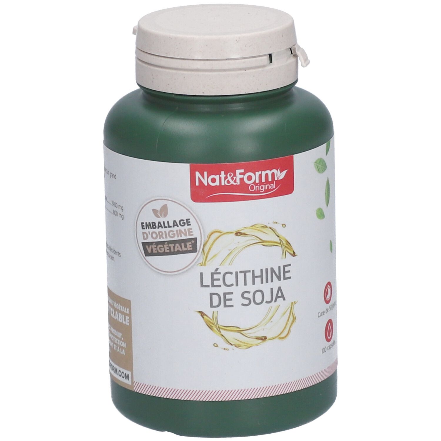 Nat&Form LÉCITHINE DE SOJA
