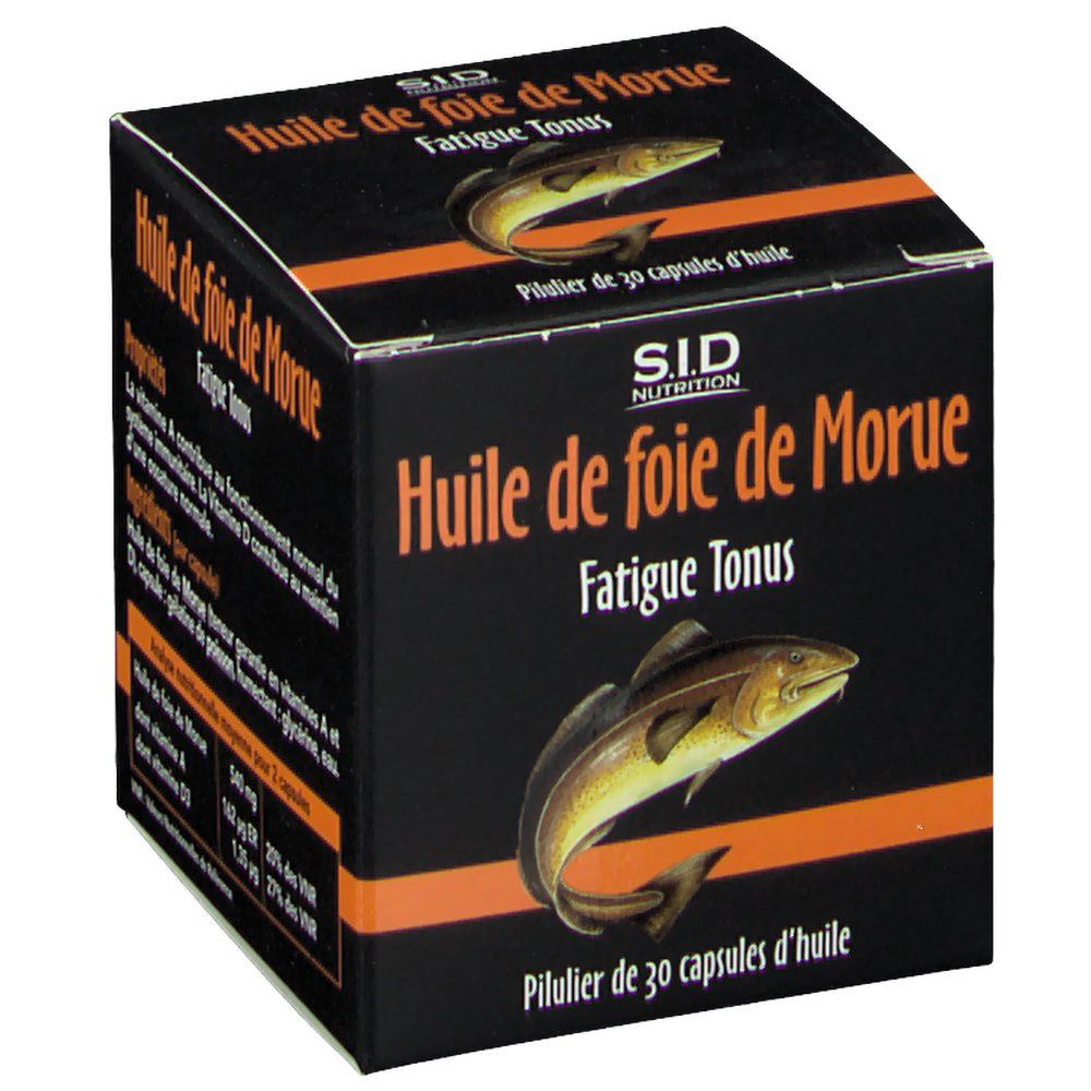 SID NUTRITION Huile de foie de Morue