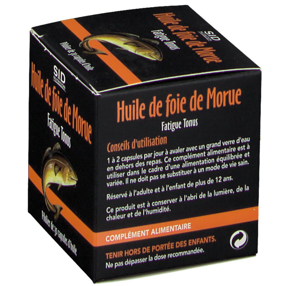SID NUTRITION Huile de foie de Morue