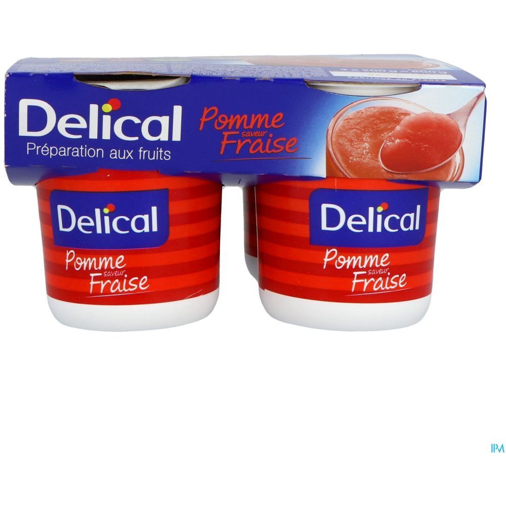Delical Nutra'Pote Préparation aux Fruits, Denrée alimentaire destinée à des fins médicale
