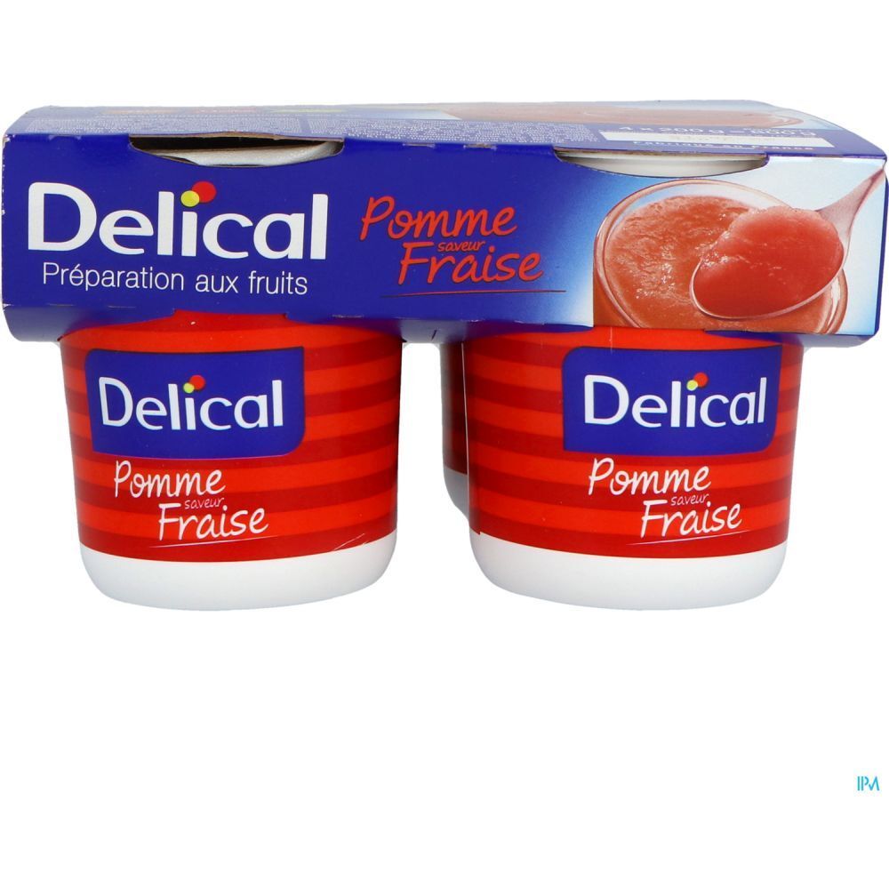 Delical Nutra'Pote Préparation aux Fruits, Denrée alimentaire destinée à des fins médicale