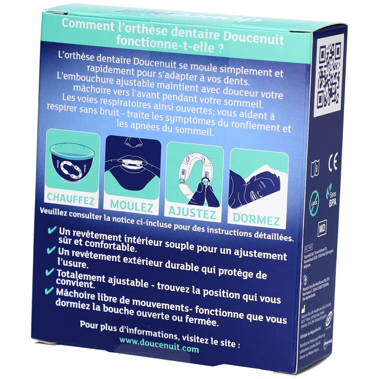 DOUCENUIT Anti-ronflement Orthèse dentaire